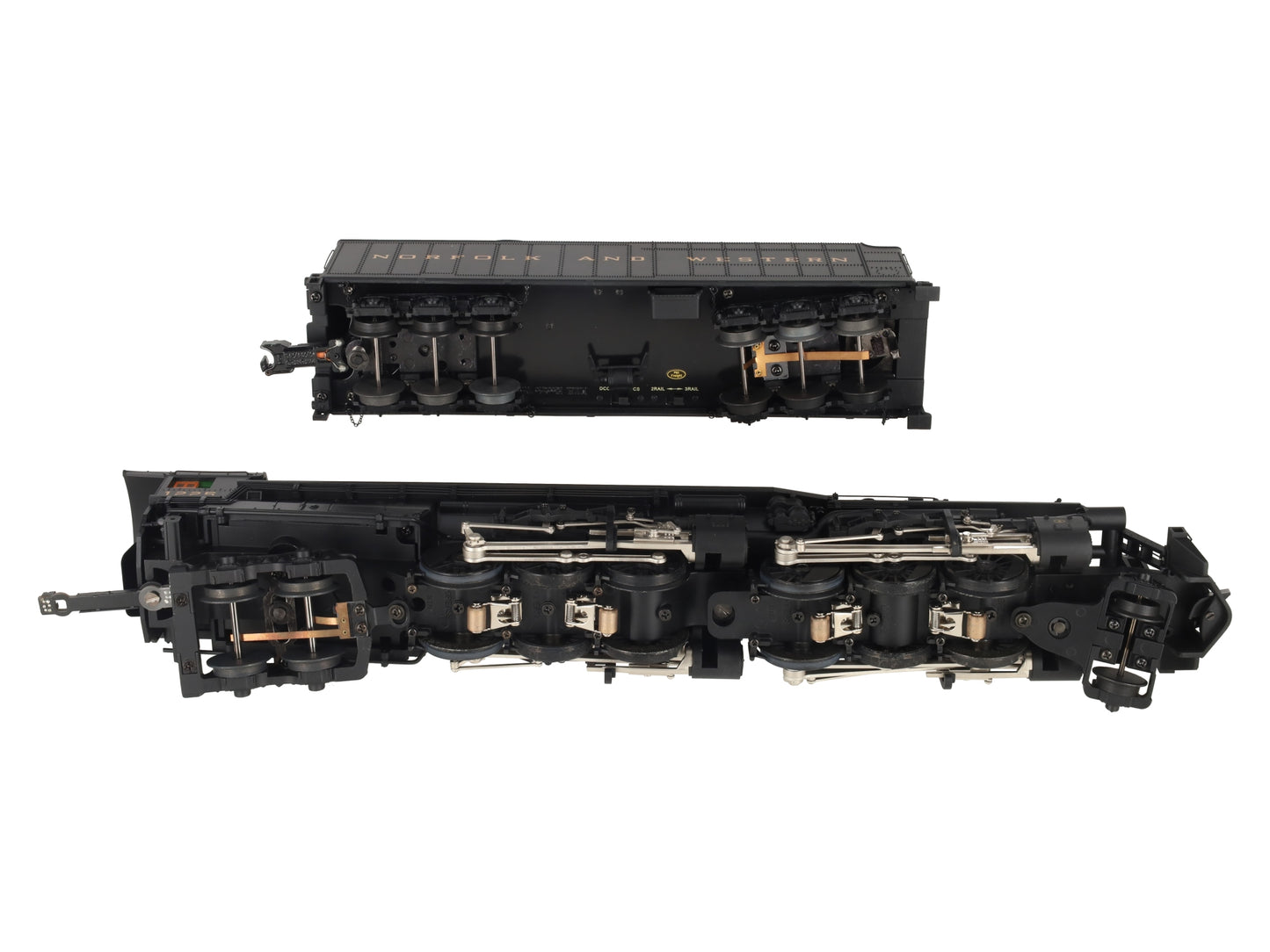 MTH 20-3618-1 O Norfolk & Western Premier 2-6-6-4 Class A Steam Engine w/PS3 LN/Box