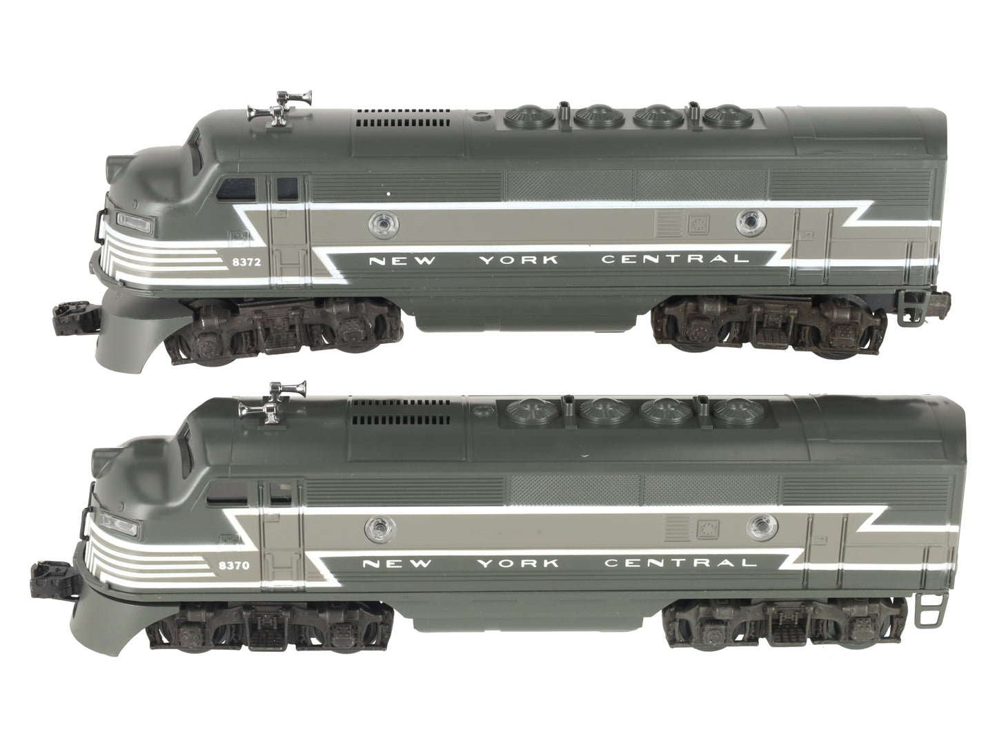 Lionel 6-8370 O Gauge New York Central F3 AA Diesel Locomotives #8372/#8370 EX