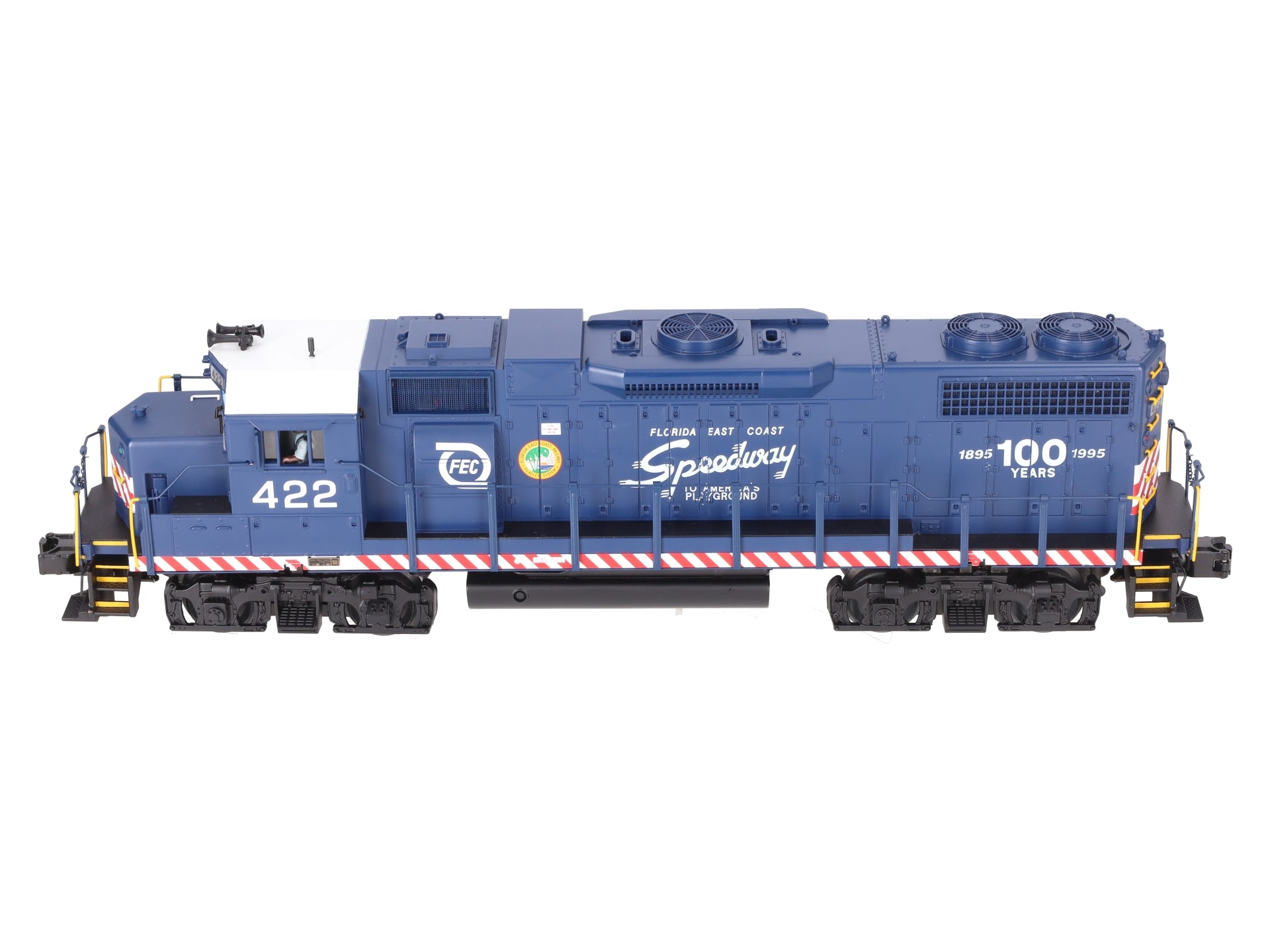 MTH 20-2253-1 O Gauge Florida East Coast GP38-2 Diesel Engine w/PS2 #422 LN/Box