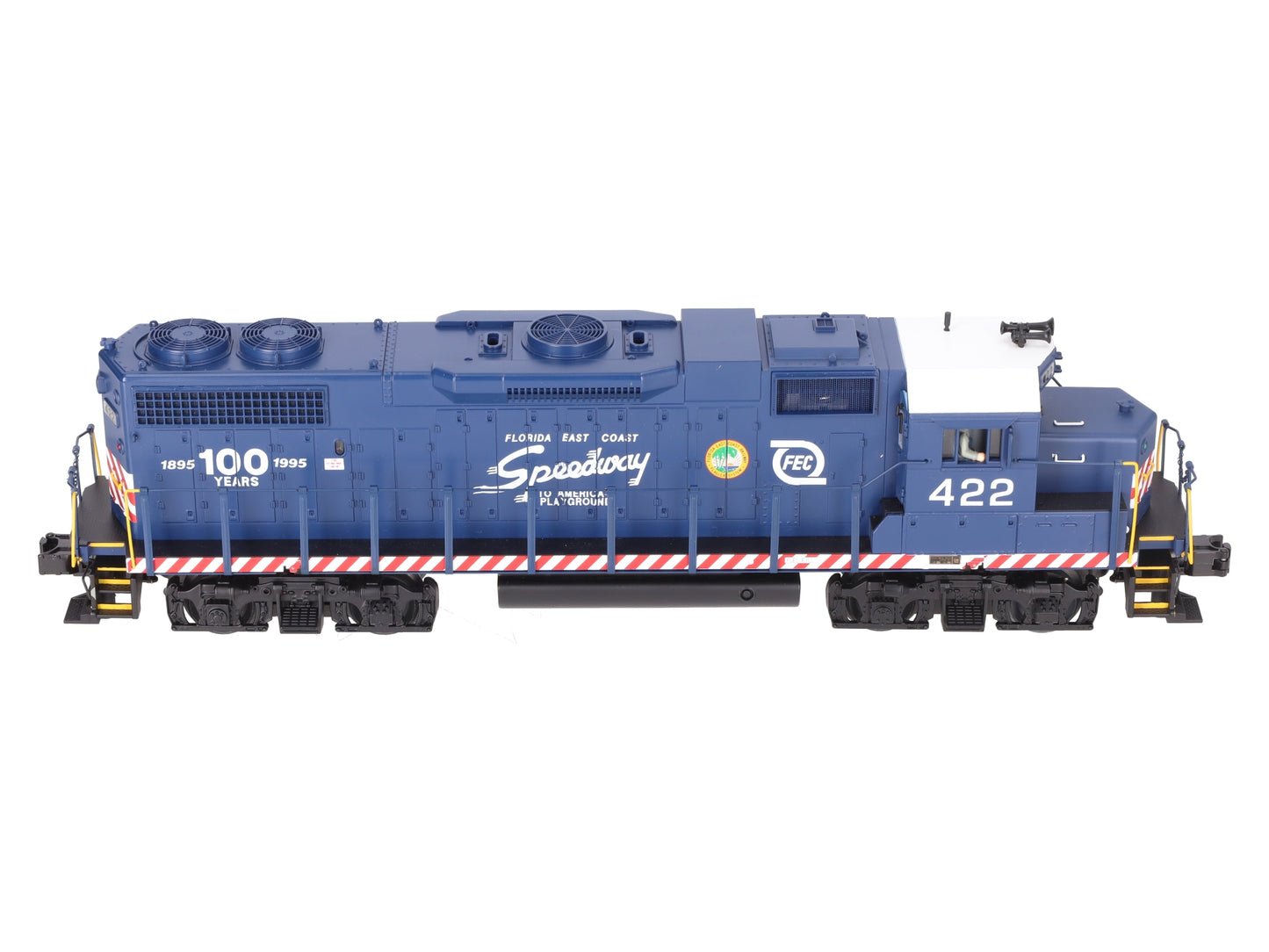 MTH 20-2253-1 O Gauge Florida East Coast GP38-2 Diesel Engine w/PS2 #422 LN/Box