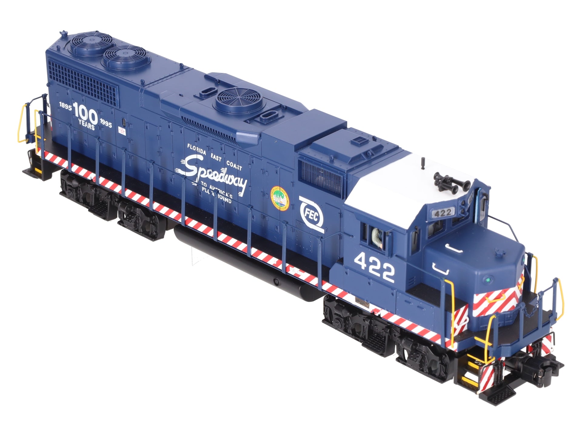 MTH 20-2253-1 O Gauge Florida East Coast GP38-2 Diesel Engine w/PS2 #422 LN/Box