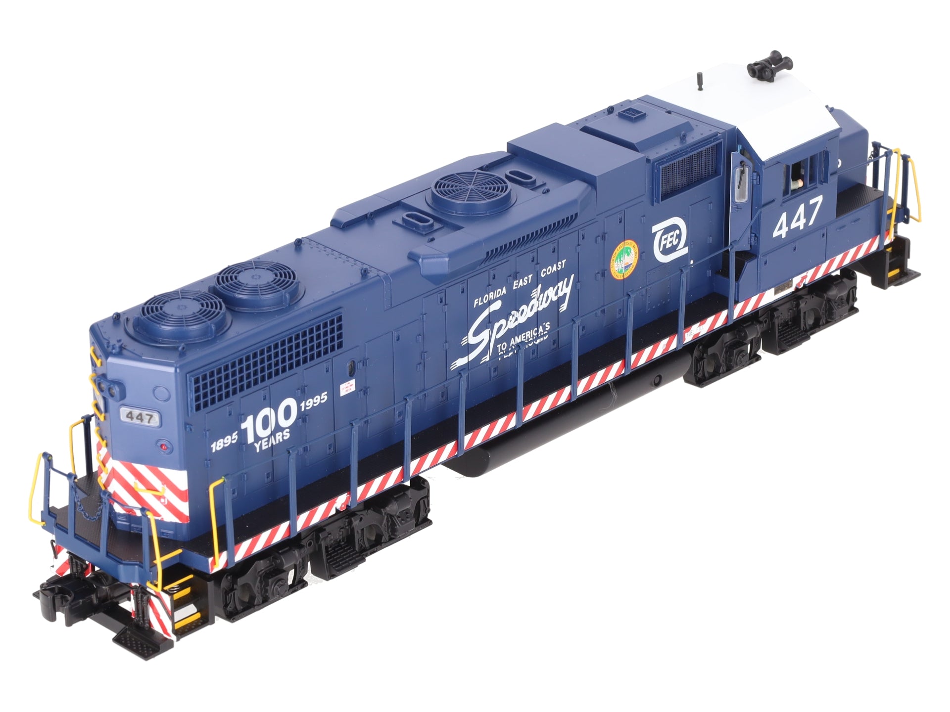 MTH 20-2253-1 Florida East Coast GP38-2 Diesel Engine w/PS 2.0 #447 LN/Box