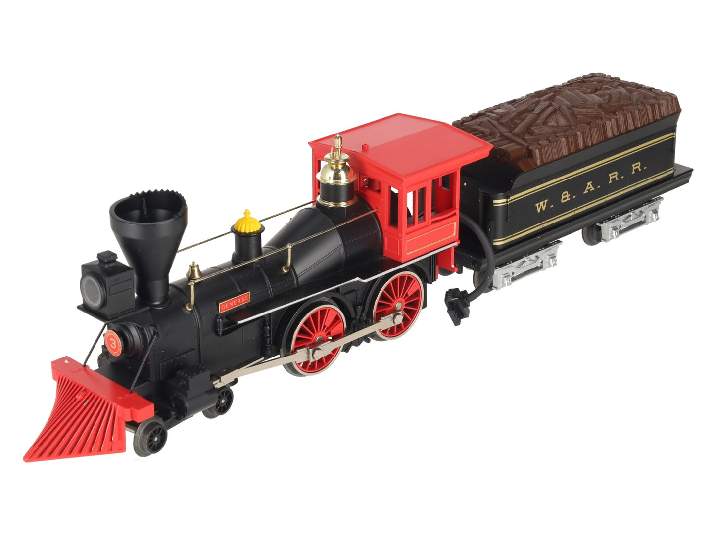 MTH 30-1120-1 O Gauge W.A.R.R General Steam Locomotive & Tender w/PS1 EX