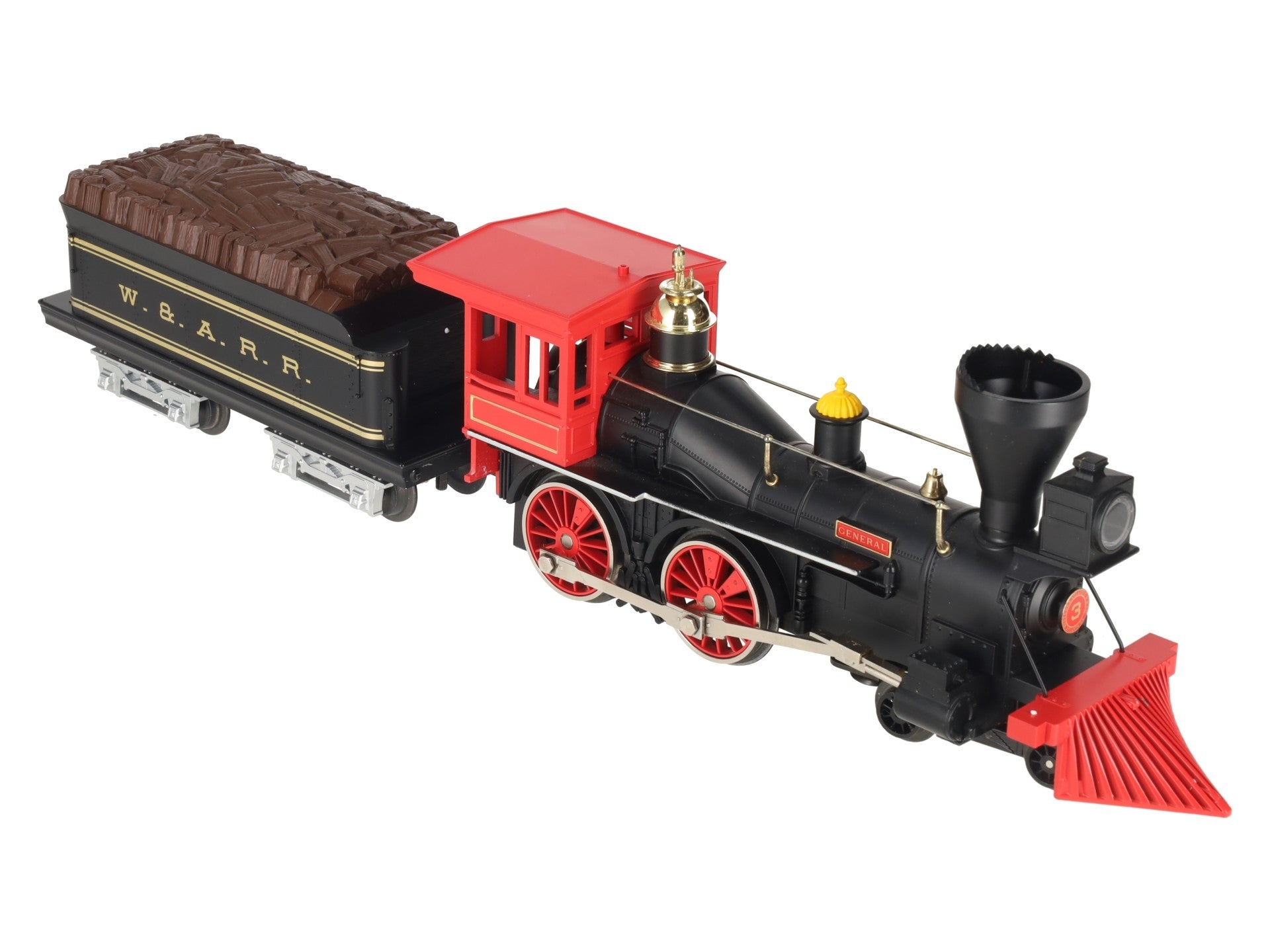 MTH 30-1120-1 O Gauge W.A.R.R General Steam Locomotive & Tender w/PS1 EX