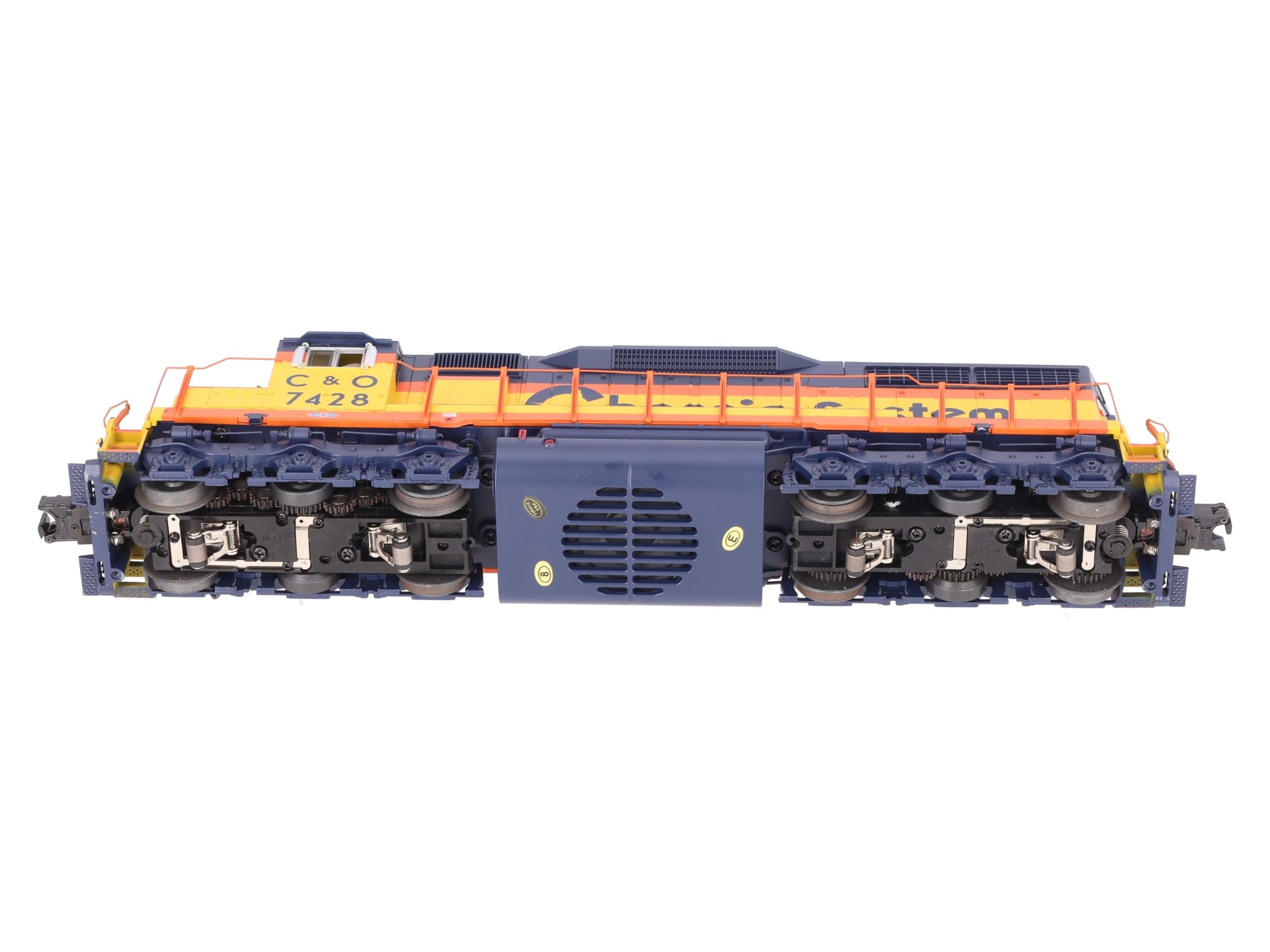 MTH 20-20542-1 O Gauge Chessie SD-35 Diesel Engine #7428 w/PS3 EX/Box