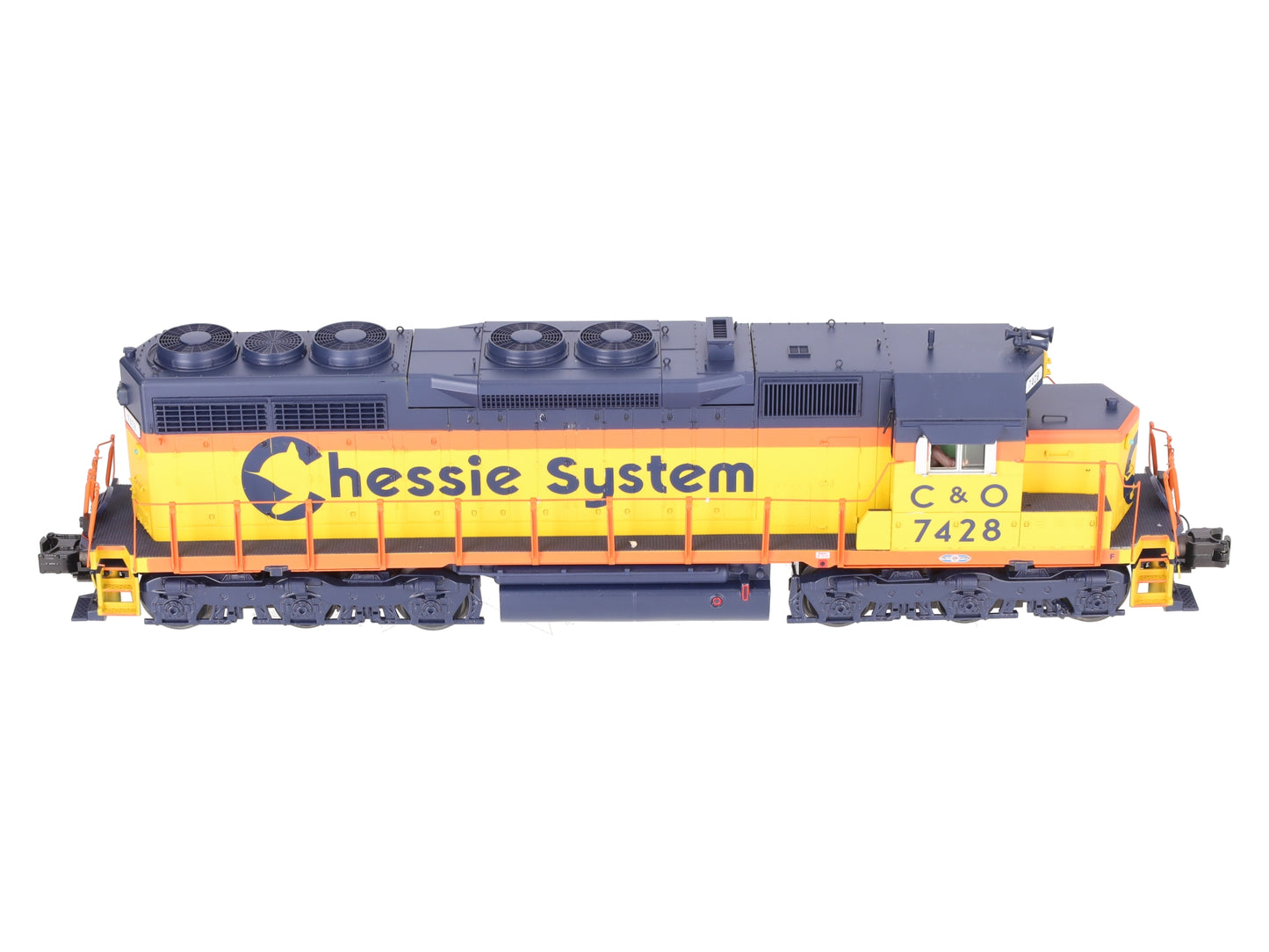 MTH 20-20542-1 O Gauge Chessie SD-35 Diesel Engine #7428 w/PS3 EX/Box