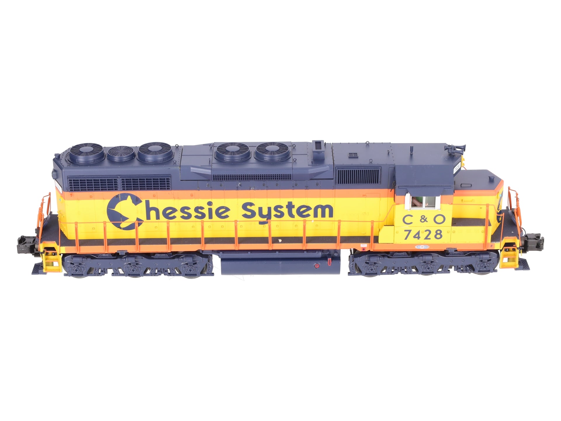 MTH 20-20542-1 O Gauge Chessie SD-35 Diesel Engine #7428 w/PS3 EX/Box