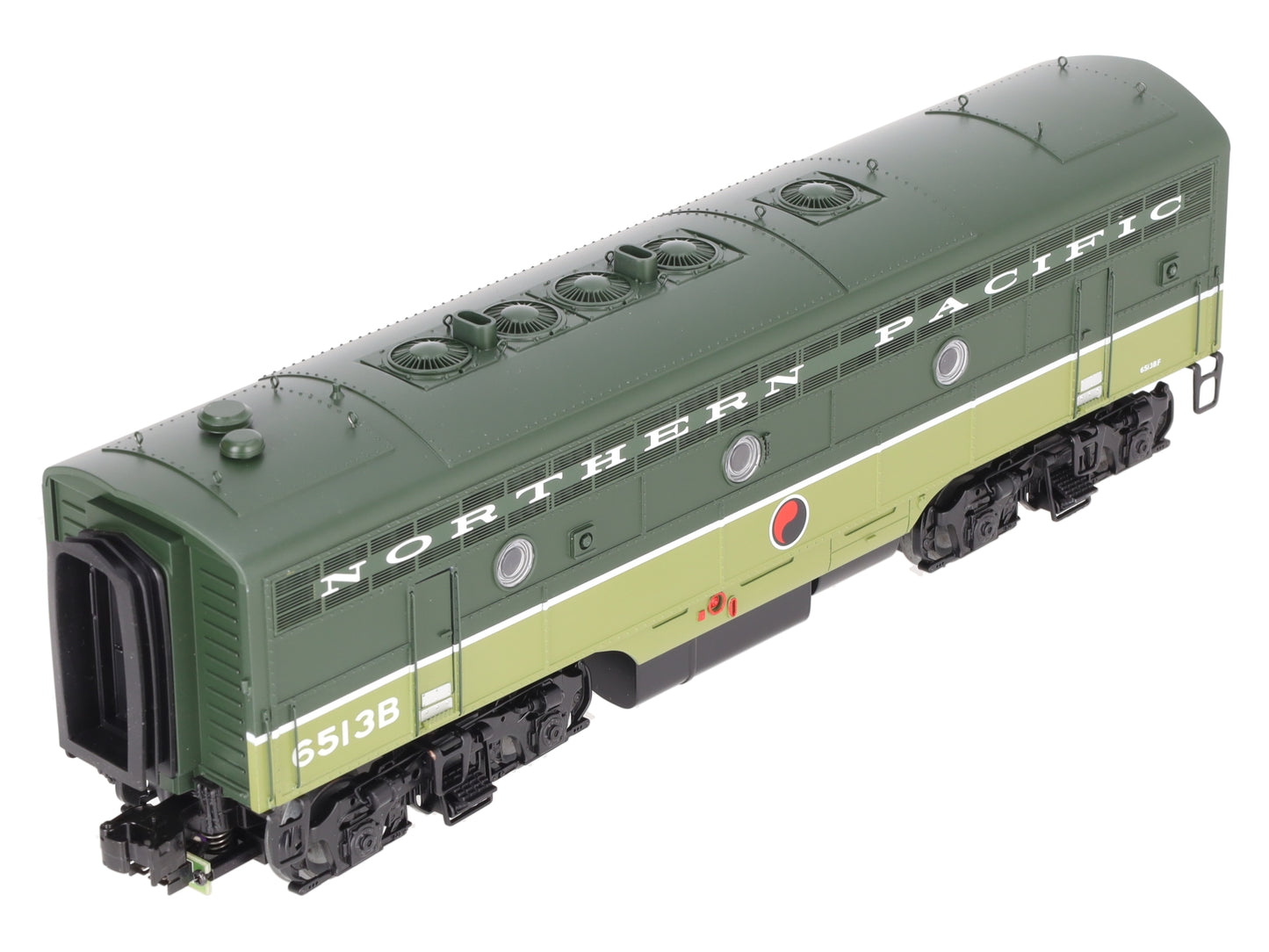 MTH 20-20388-3 O Northern Pacific F-7 B-Unit Non-Powered Diesel Engine #6513B LN/Box