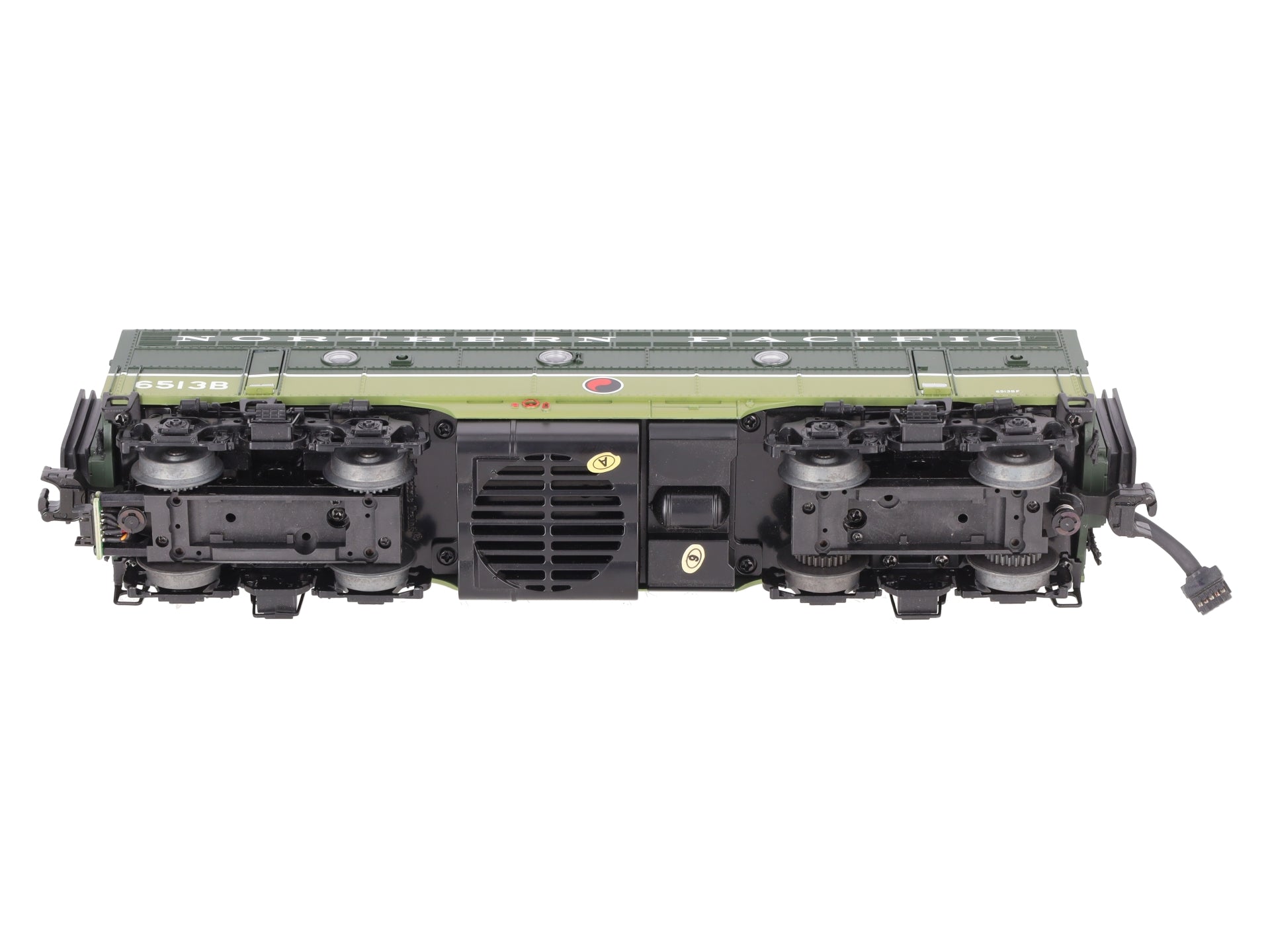 MTH 20-20388-3 O Northern Pacific F-7 B-Unit Non-Powered Diesel Engine #6513B