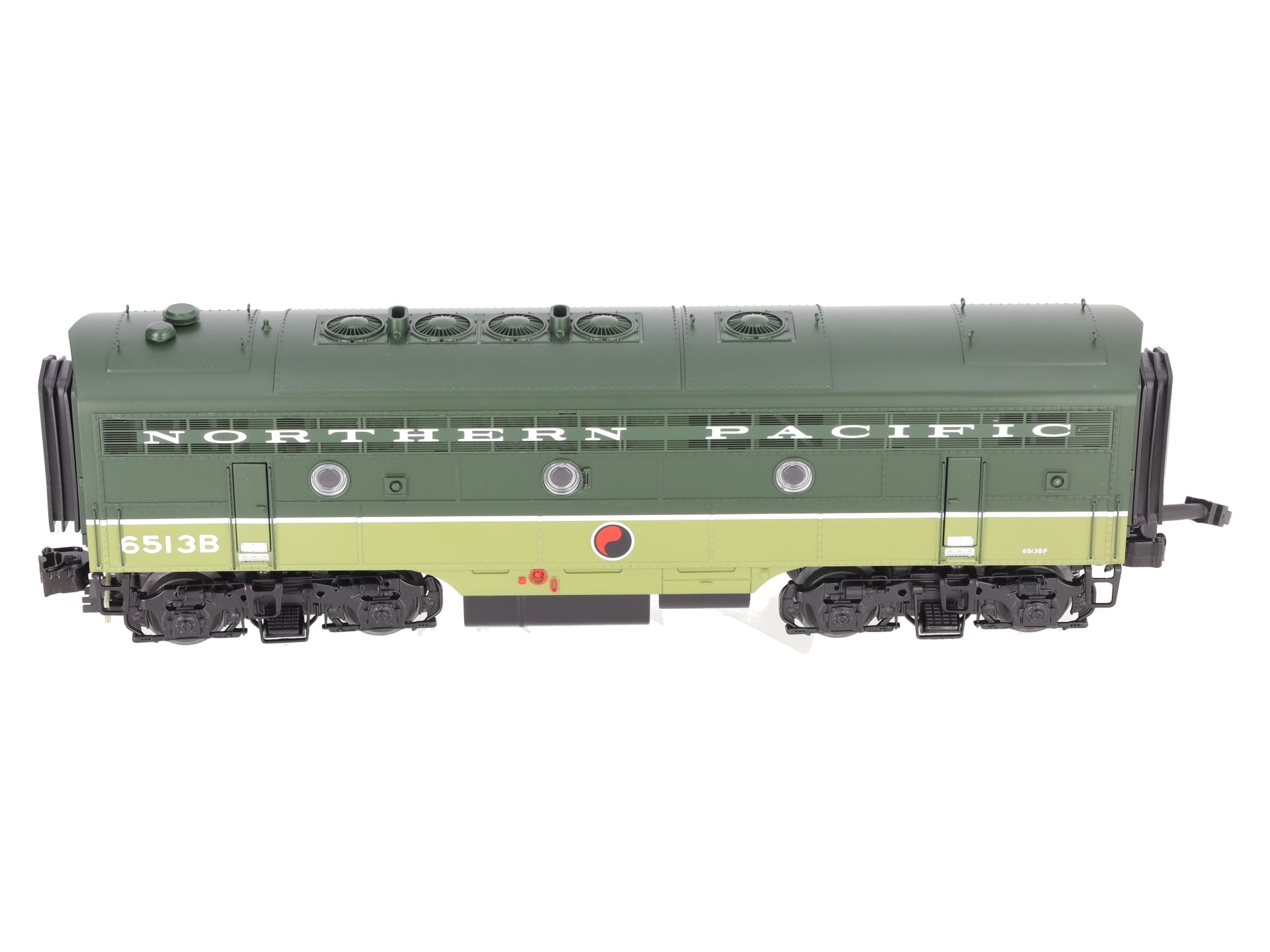 MTH 20-20388-3 O Northern Pacific F-7 B-Unit Non-Powered Diesel Engine #6513B LN/Box