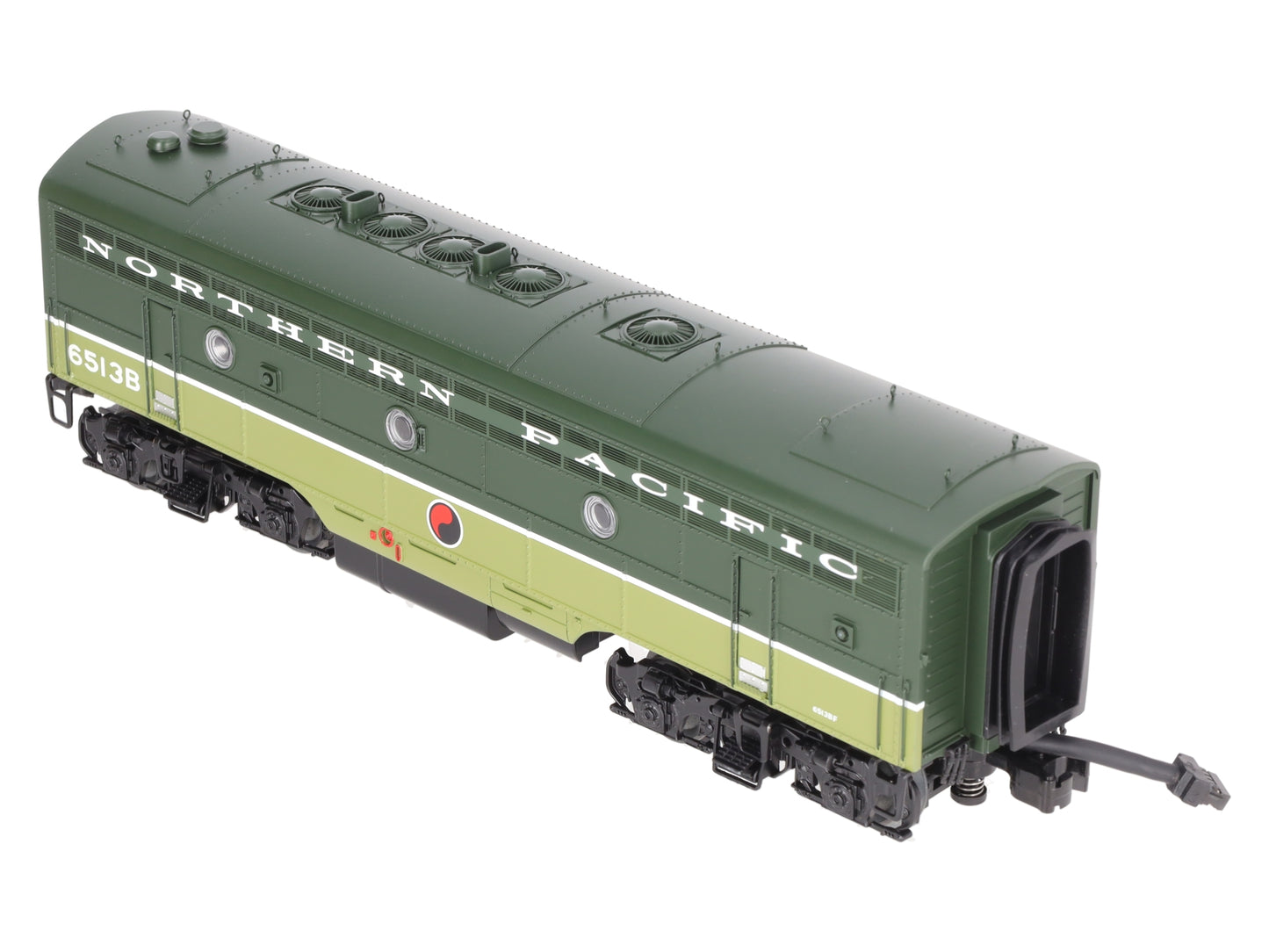 MTH 20-20388-3 O Northern Pacific F-7 B-Unit Non-Powered Diesel Engine #6513B LN/Box