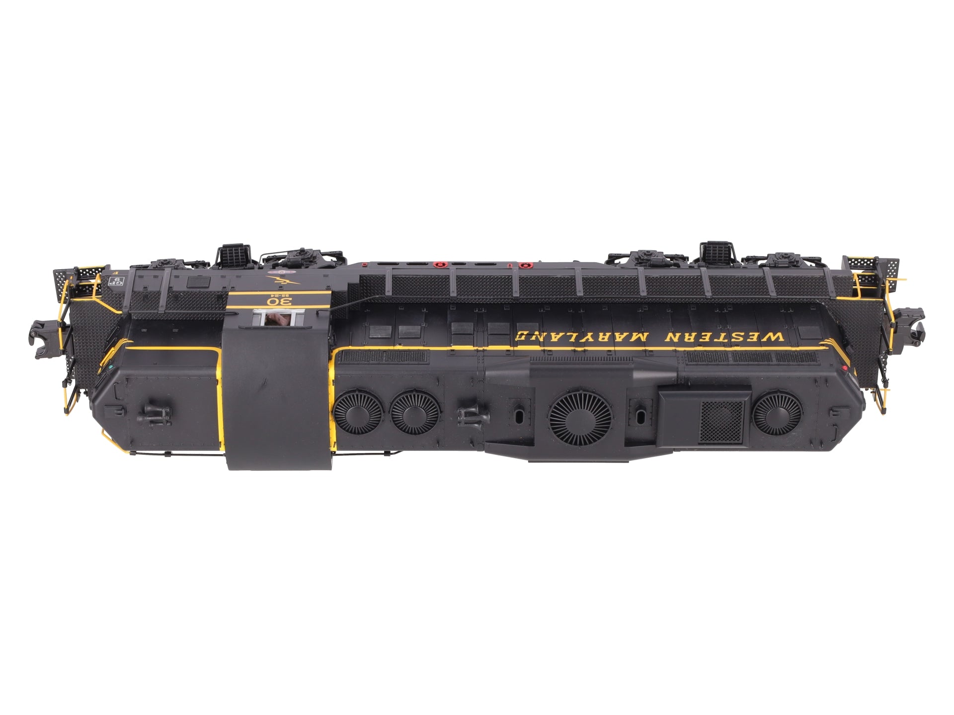 MTH 20-20205-1 O Gauge Western Maryland GP9 Diesel Engine w/PS3 #30 LN/Box