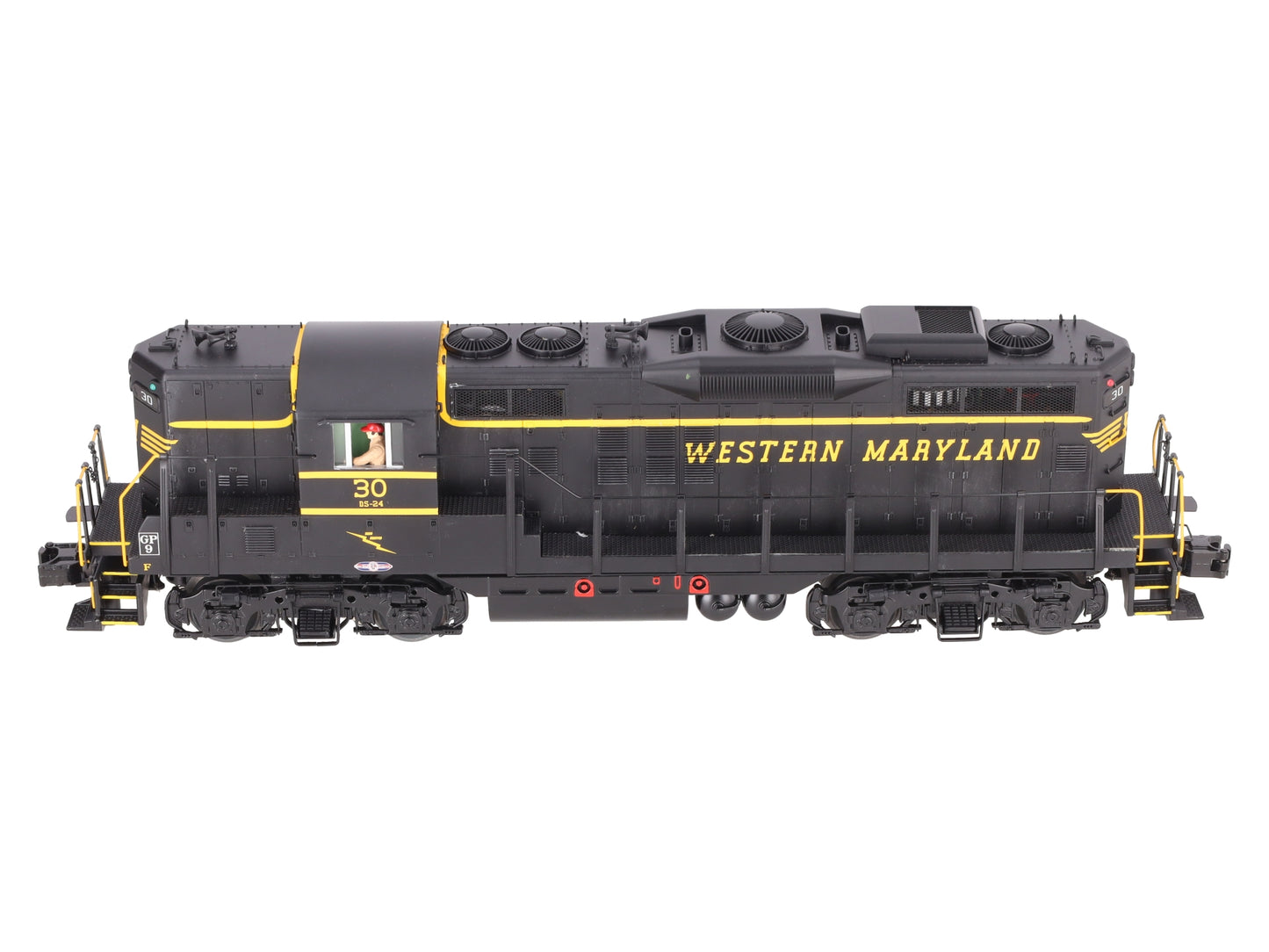 MTH 20-20205-1 O Gauge Western Maryland GP9 Diesel Engine w/PS3 #30 LN/Box