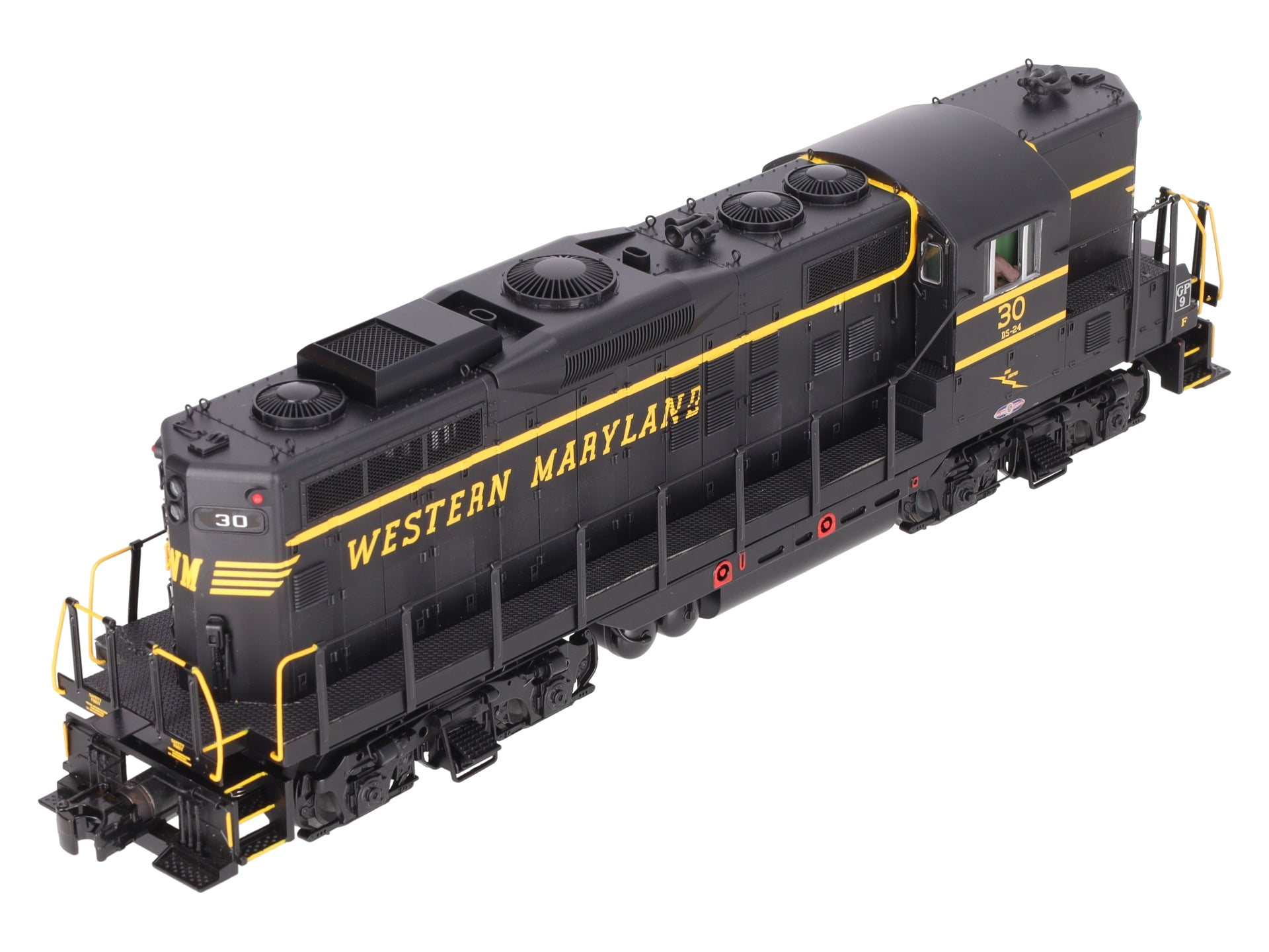 MTH 20-20205-1 O Gauge Western Maryland GP9 Diesel Engine w/PS3 #30 LN/Box