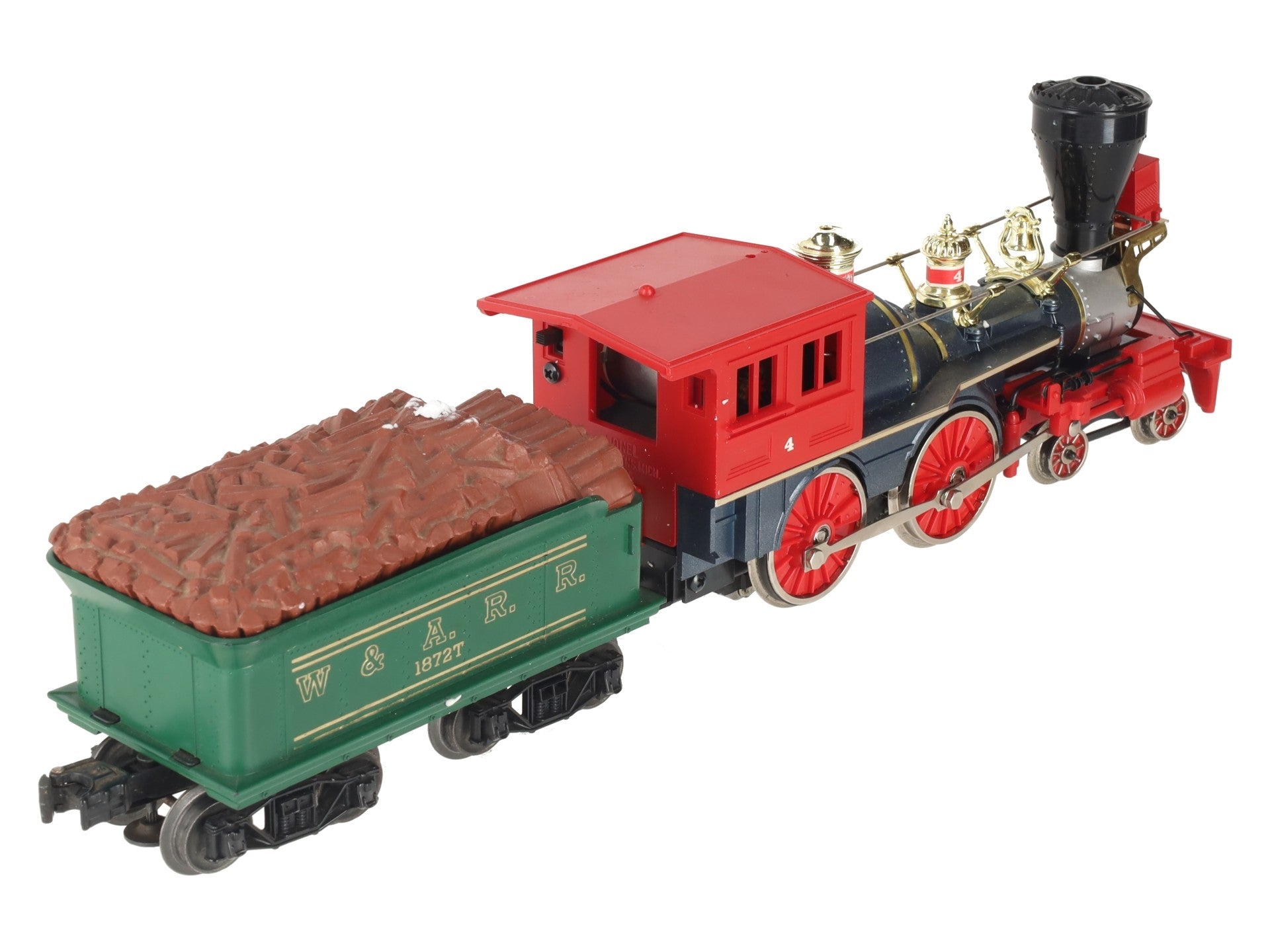 Lionel 6-18008 O Gauge Disneyland 4-4-0 Steam Locomotive & Tender #4 EX