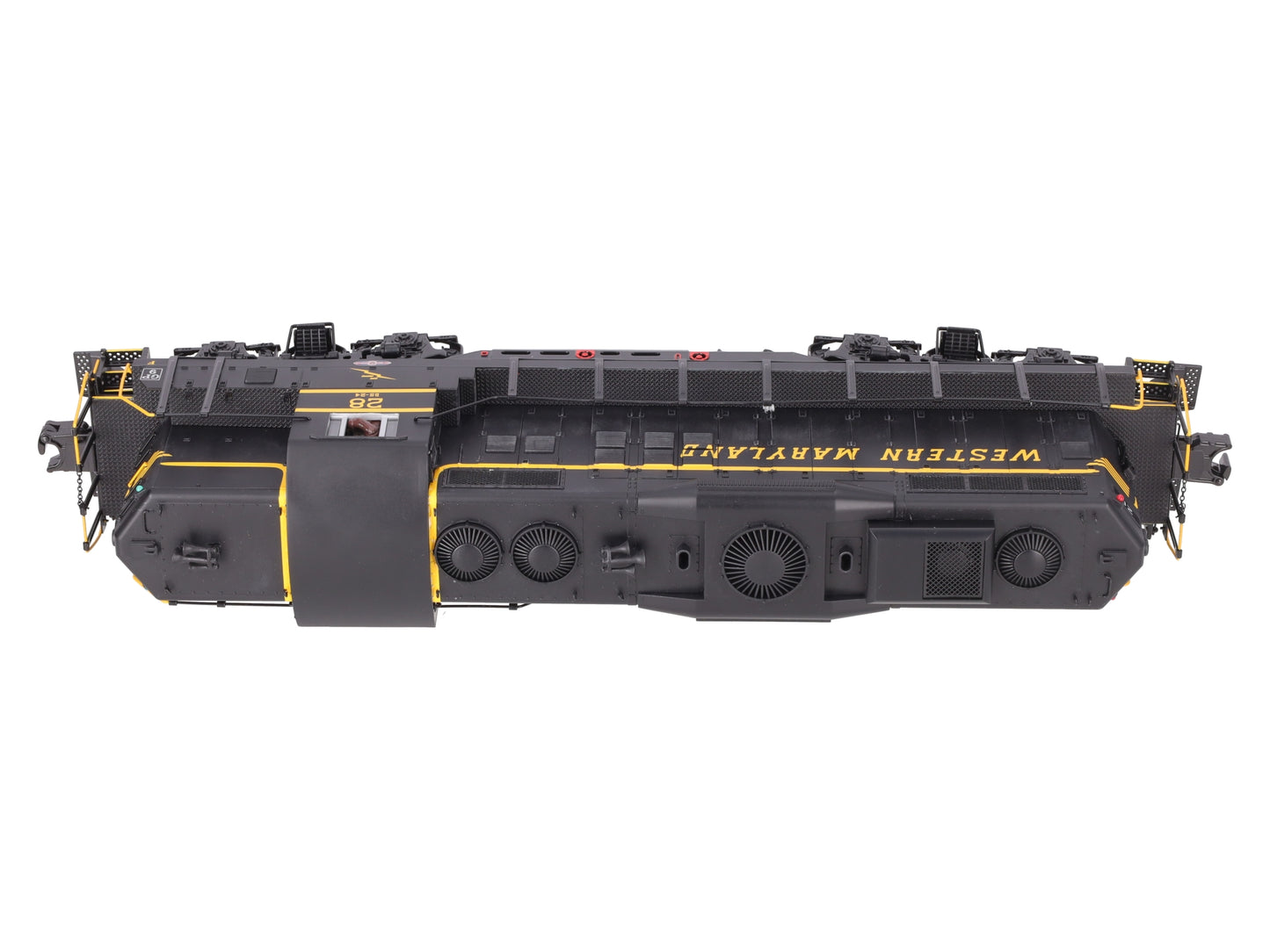 MTH 20-20205-1 O Gauge Western Maryland GP9 Diesel Engine w/PS3 #28