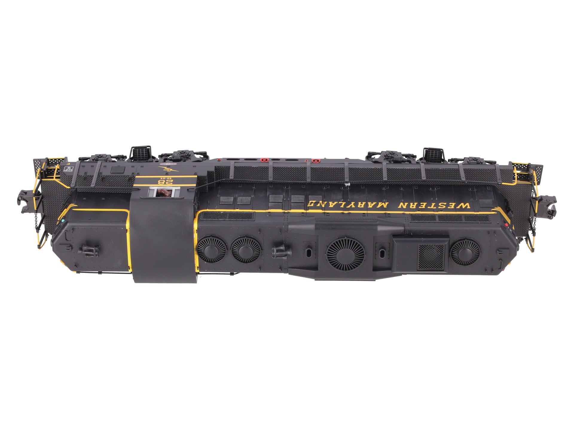 MTH 20-20205-1 O Gauge Western Maryland GP9 Diesel Engine w/PS3 #28