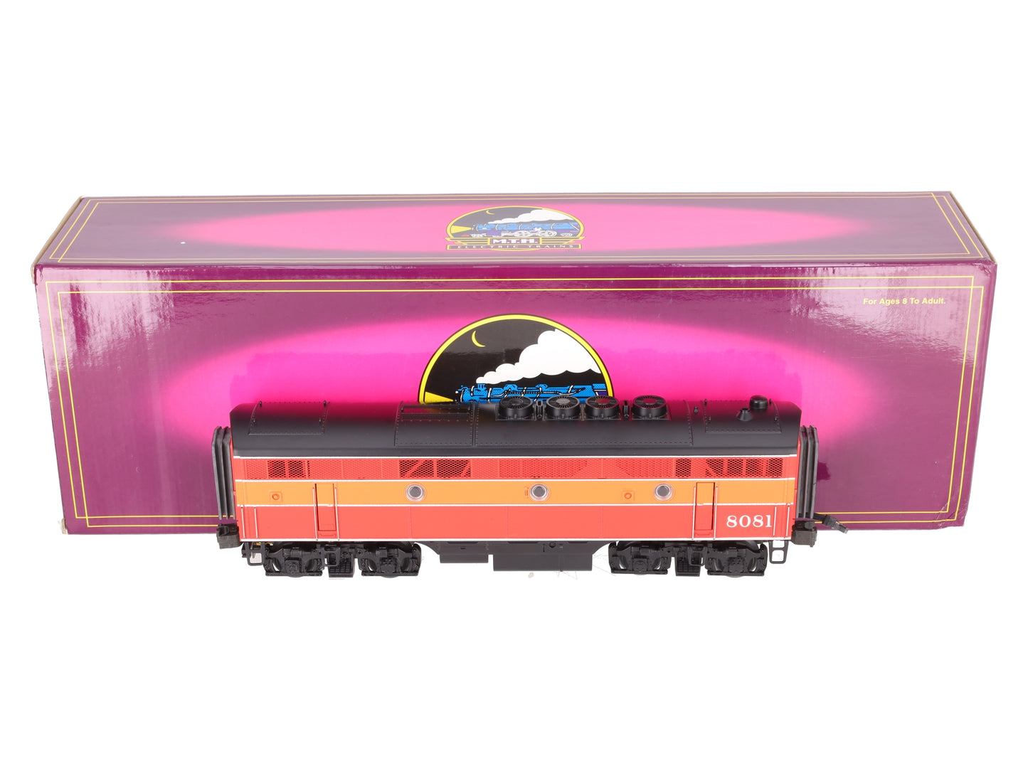 MTH 20-2199-3 O Southern Pacific F-3 B-Unit Non-Powered Diesel Engine #8081 EX/Box
