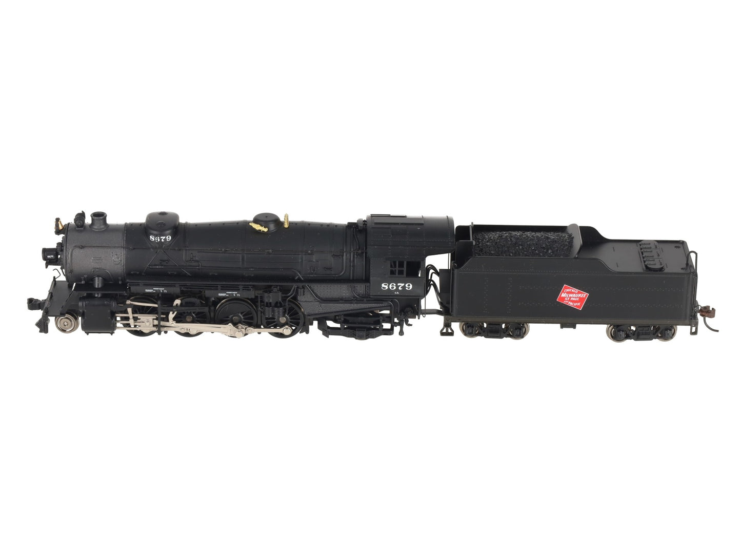 Broadway Limited 213 HO Scale Milwaukee Road L3A 2-8-2 #8679 EX/Box