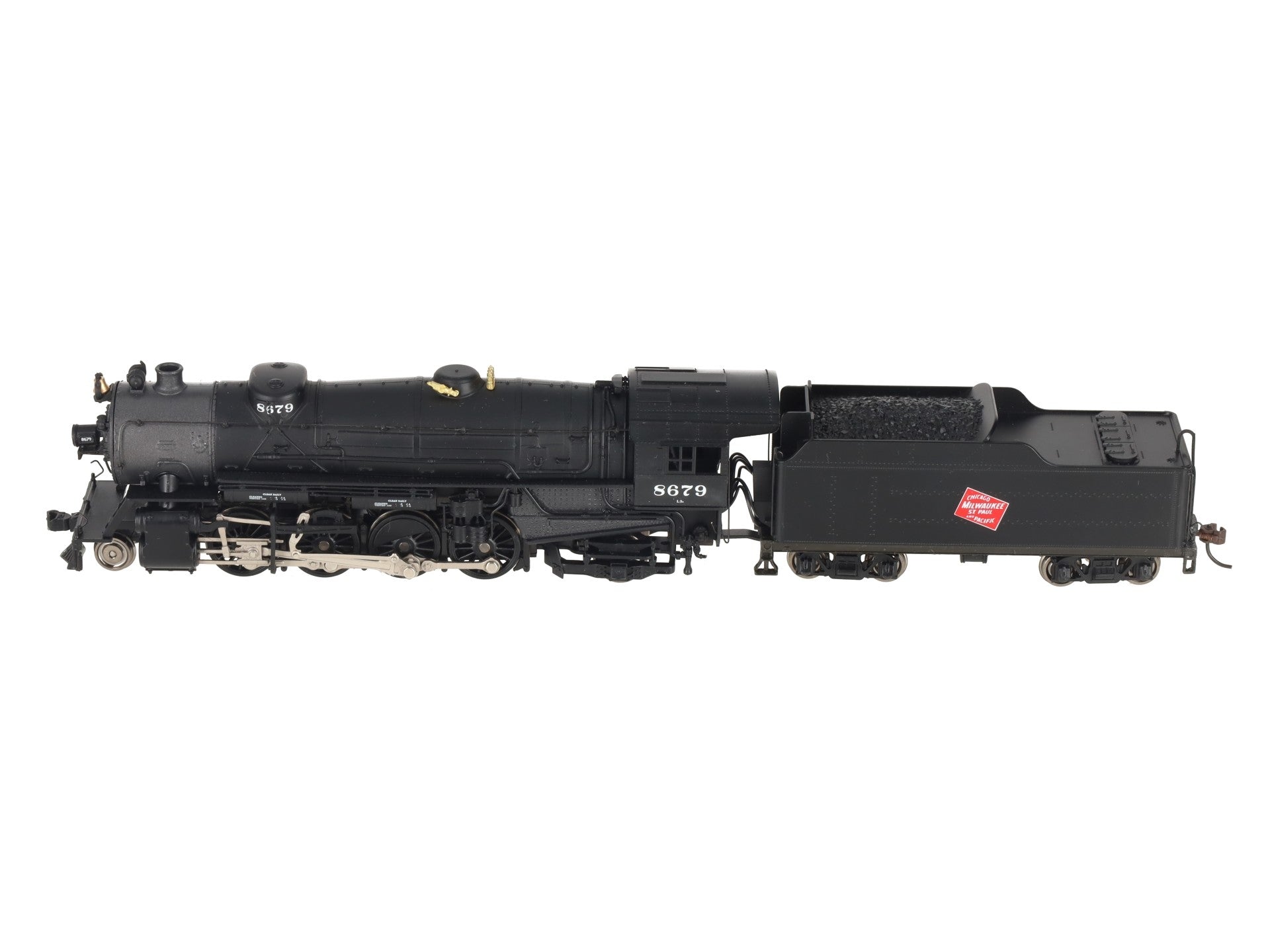 Broadway Limited 213 HO Scale Milwaukee Road L3A 2-8-2 #8679 EX/Box