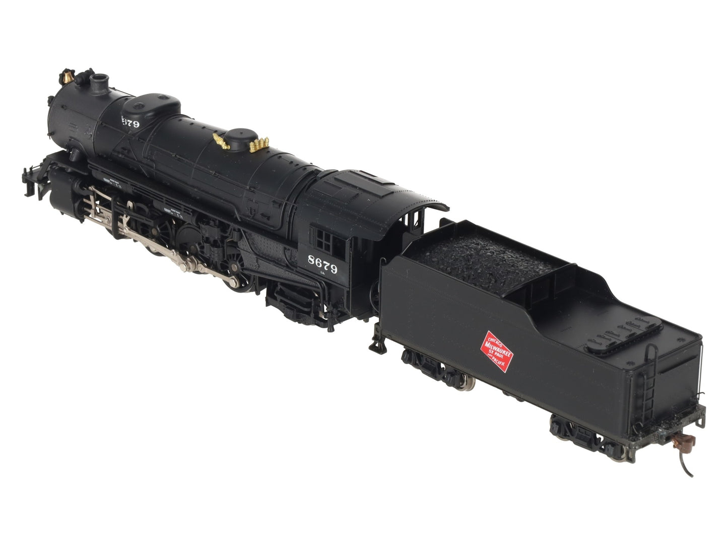 Broadway Limited 213 HO Scale Milwaukee Road L3A 2-8-2 #8679 EX/Box