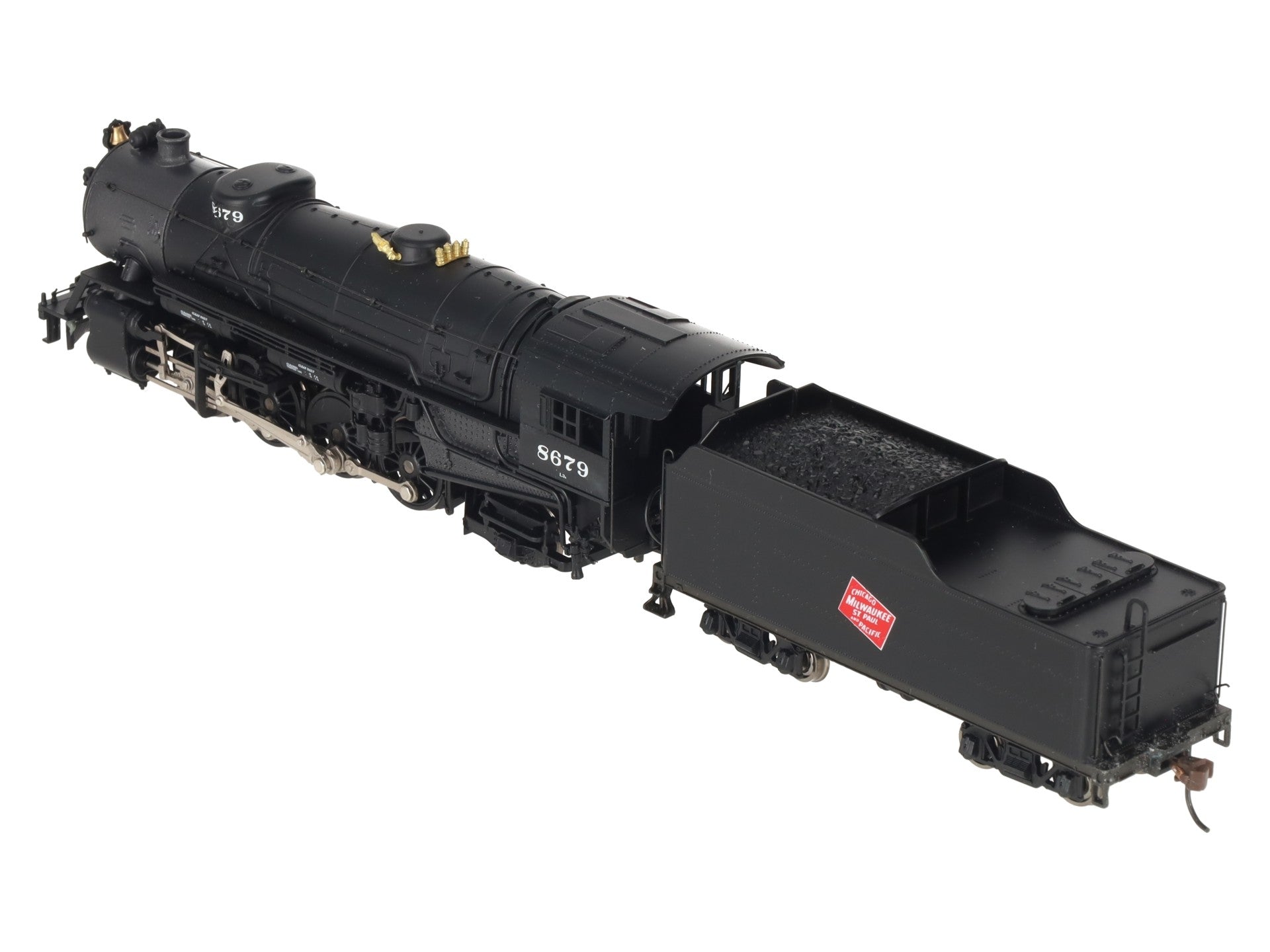 Broadway Limited 213 HO Scale Milwaukee Road L3A 2-8-2 #8679 EX/Box