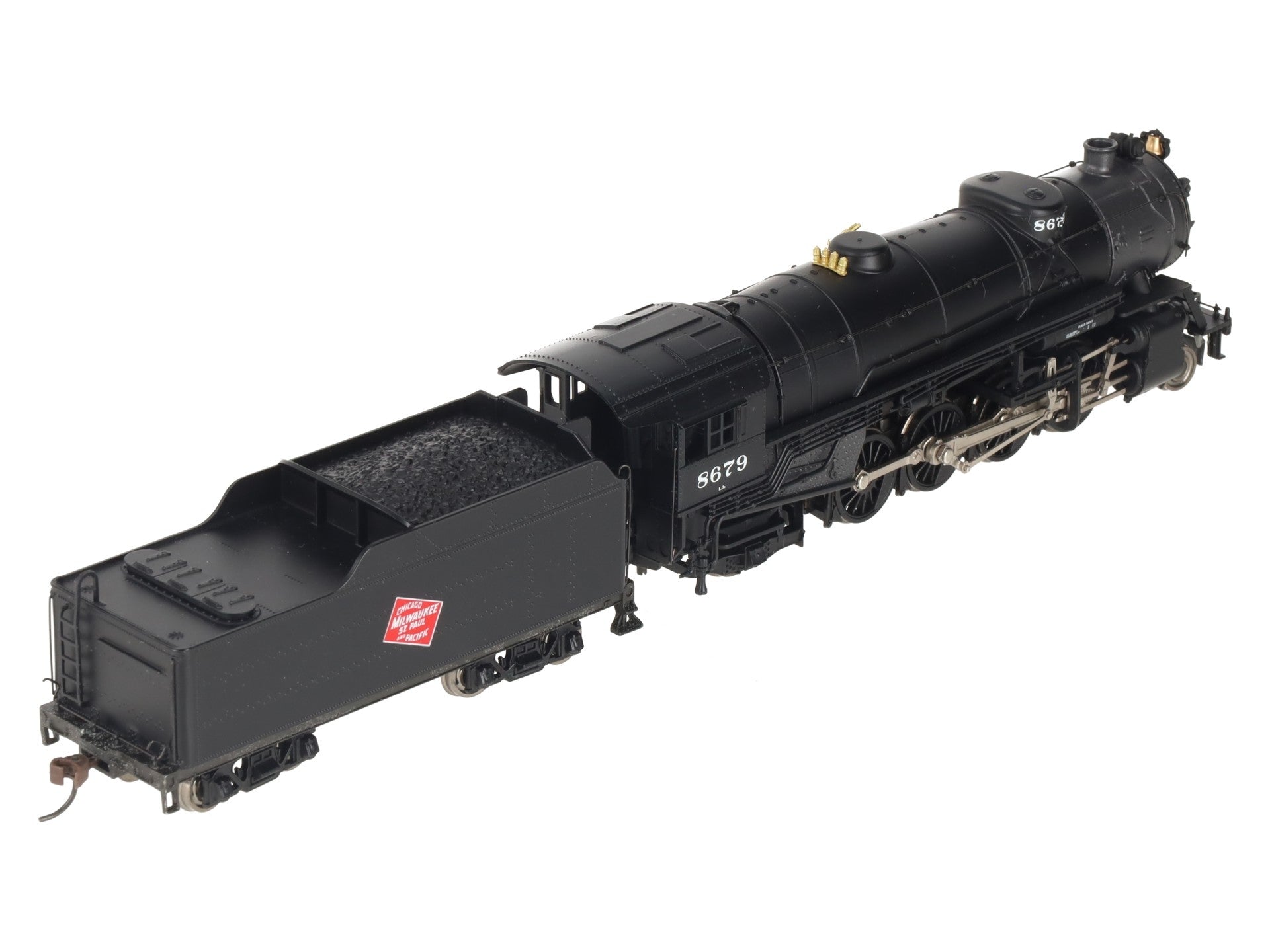 Broadway Limited 213 HO Scale Milwaukee Road L3A 2-8-2 #8679 EX/Box