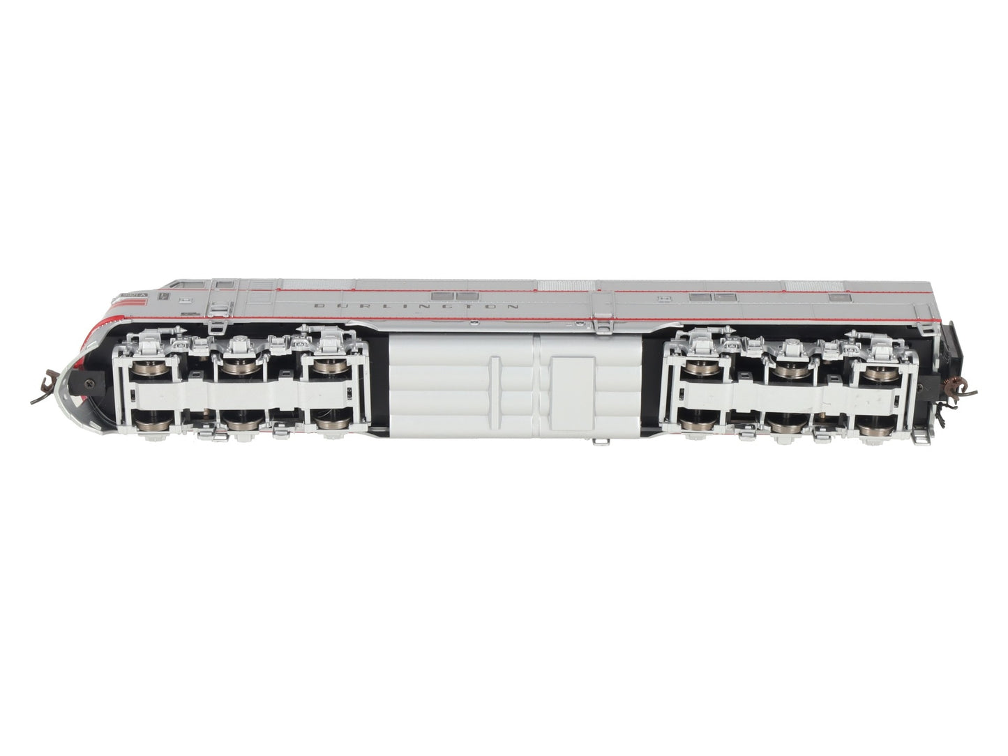 Broadway Limited 737 HO Scale CB&Q Red Stripe E-7 Powered A Unit #9921A w/DCC EX