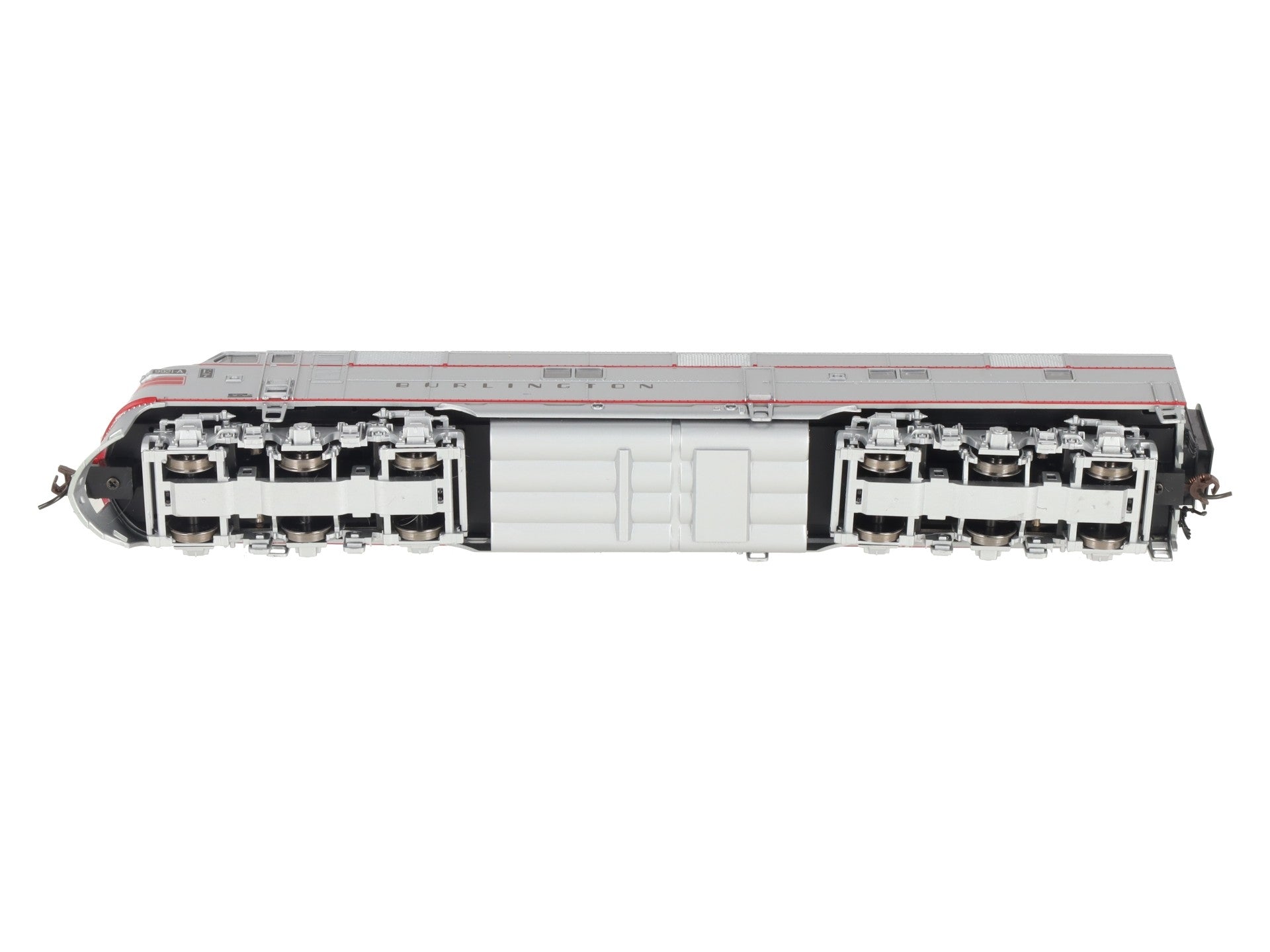 Broadway Limited 737 HO Scale CB&Q Red Stripe E-7 Powered A Unit #9921A w/DCC EX