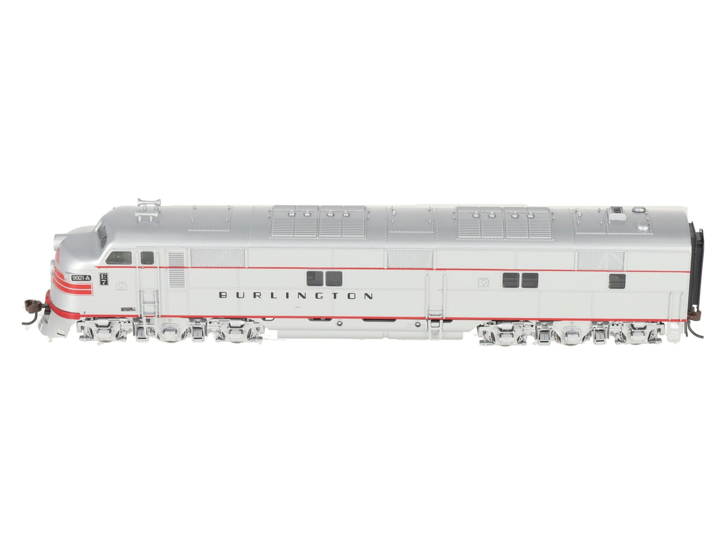 Broadway Limited 737 HO Scale CB&Q Red Stripe E-7 Powered A Unit #9921A w/DCC EX
