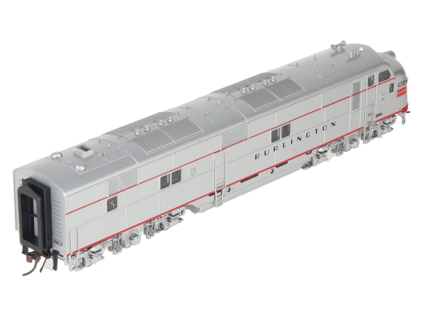 Broadway Limited 737 HO Scale CB&Q Red Stripe E-7 Powered A Unit #9921A w/DCC EX