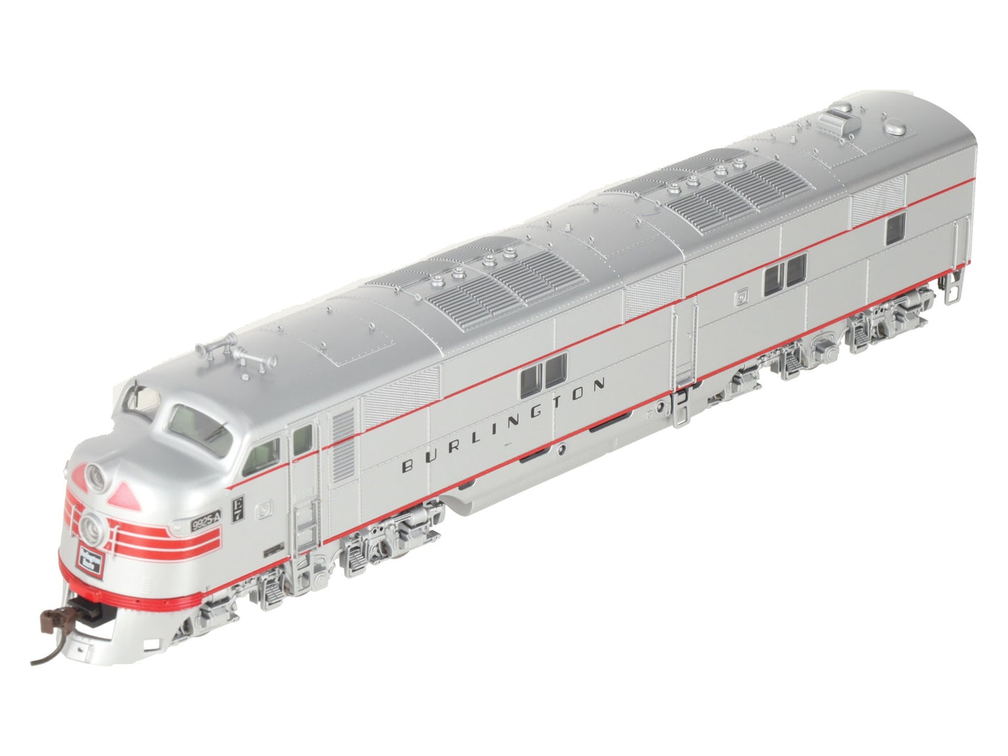 Broadway Limited 738 HO Scale CB&Q Red Stripe E-7 Pwr A Unit #9925A LN