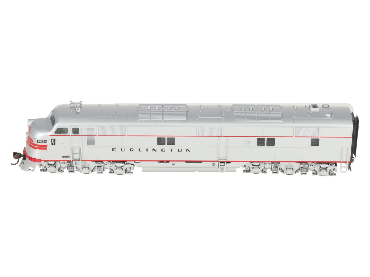 Broadway Limited 738 HO Scale CB&Q Red Stripe E-7 Pwr A Unit #9925A LN