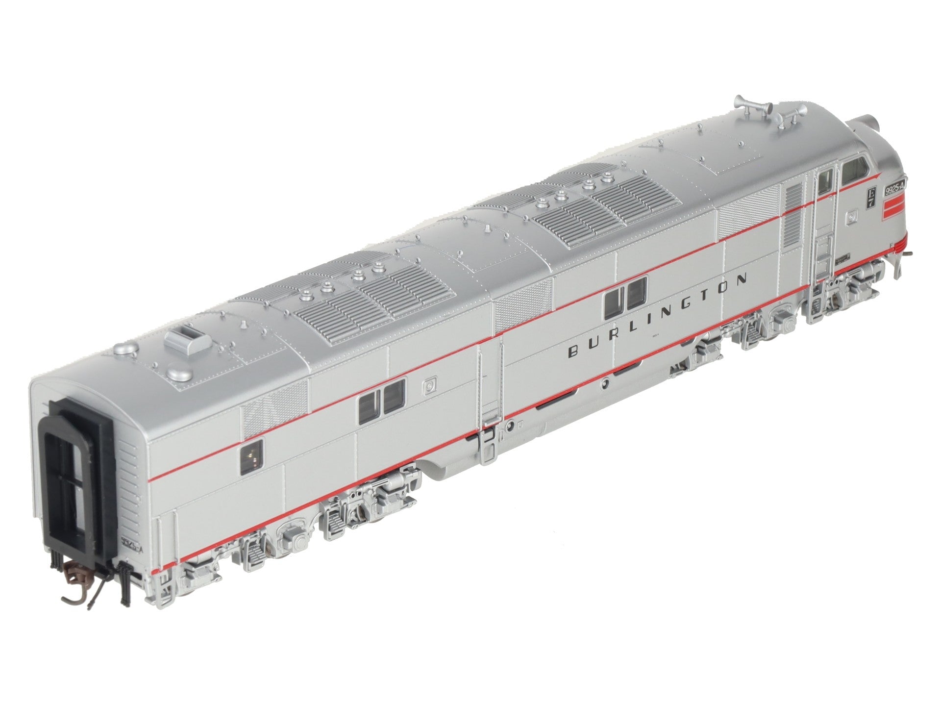 Broadway Limited 738 HO Scale CB&Q Red Stripe E-7 Pwr A Unit #9925A LN