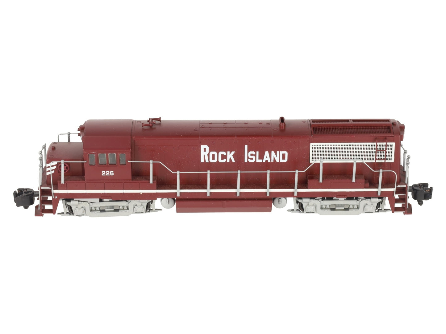 American Models U2507 S Rock Island U25B Diesel Locomotive A.C. Hi-Rail #226 EX