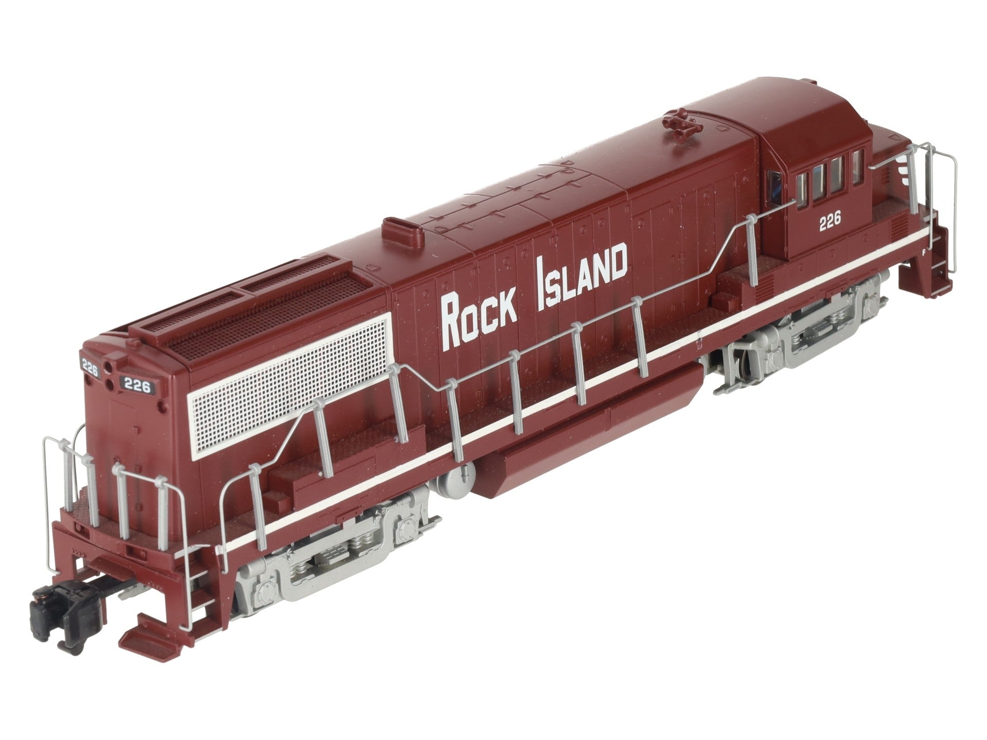 American Models U2507 S Rock Island U25B Diesel Locomotive A.C. Hi-Rail #226 EX