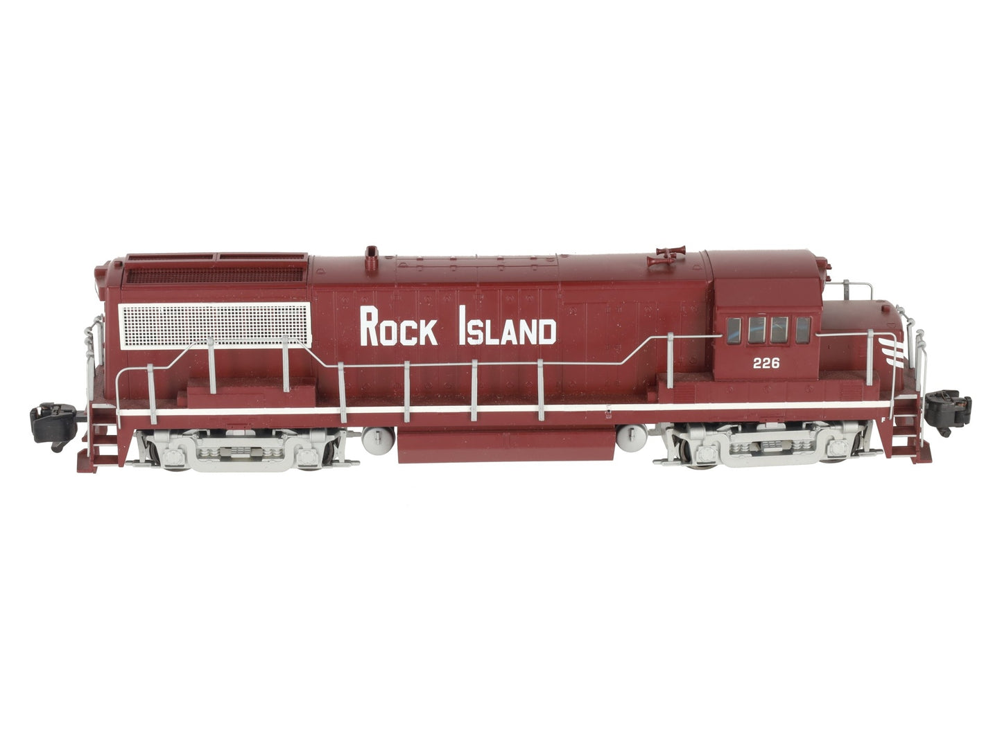 American Models U2507 S Rock Island U25B Diesel Locomotive A.C. Hi-Rail #226 EX