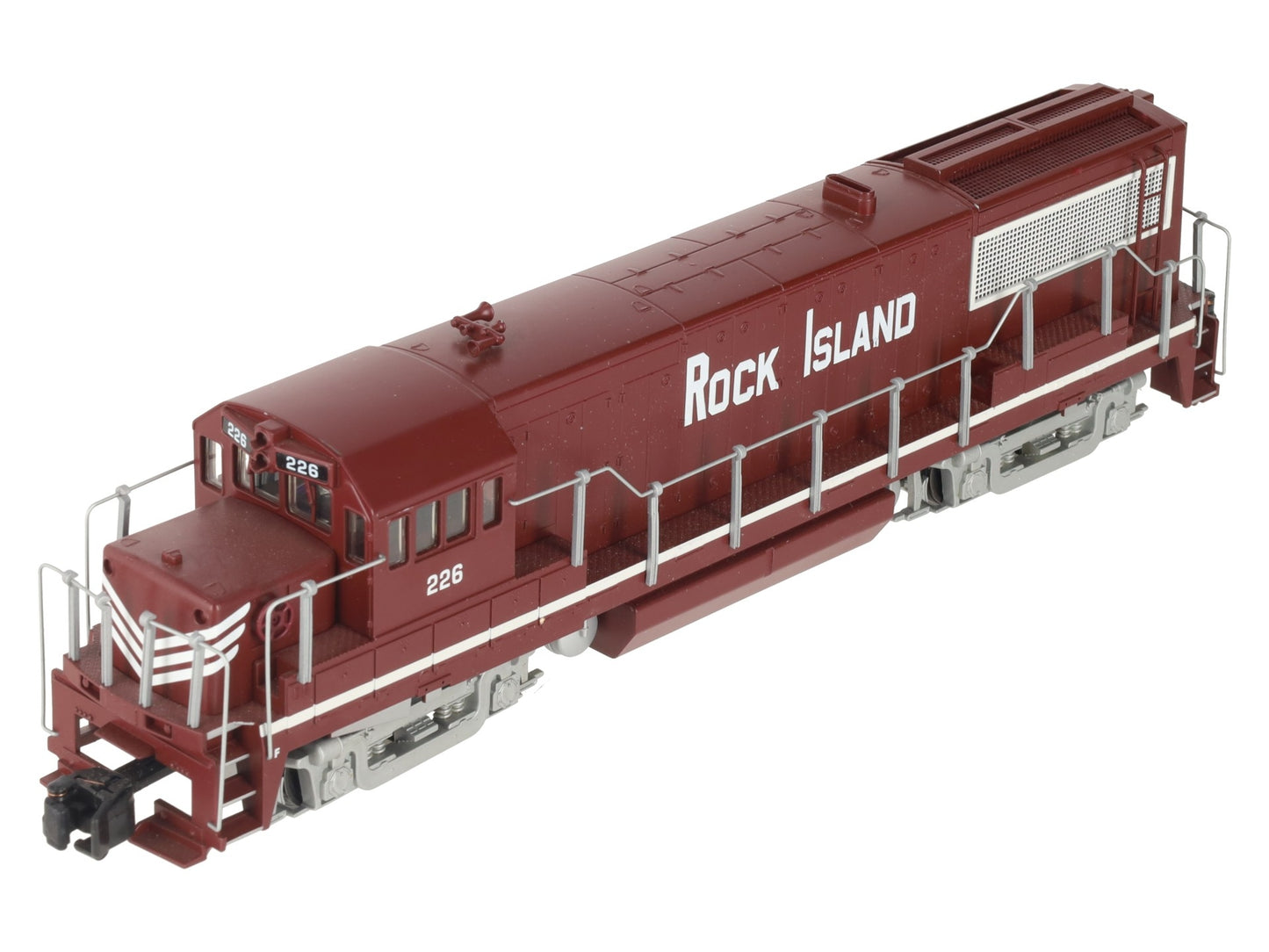 American Models U2507 S Rock Island U25B Diesel Locomotive A.C. Hi-Rail #226 EX
