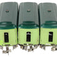 Lionel 607S Vintage O Prewar Two Tone Green Passenger Cars: 607 607 608 -Repaint