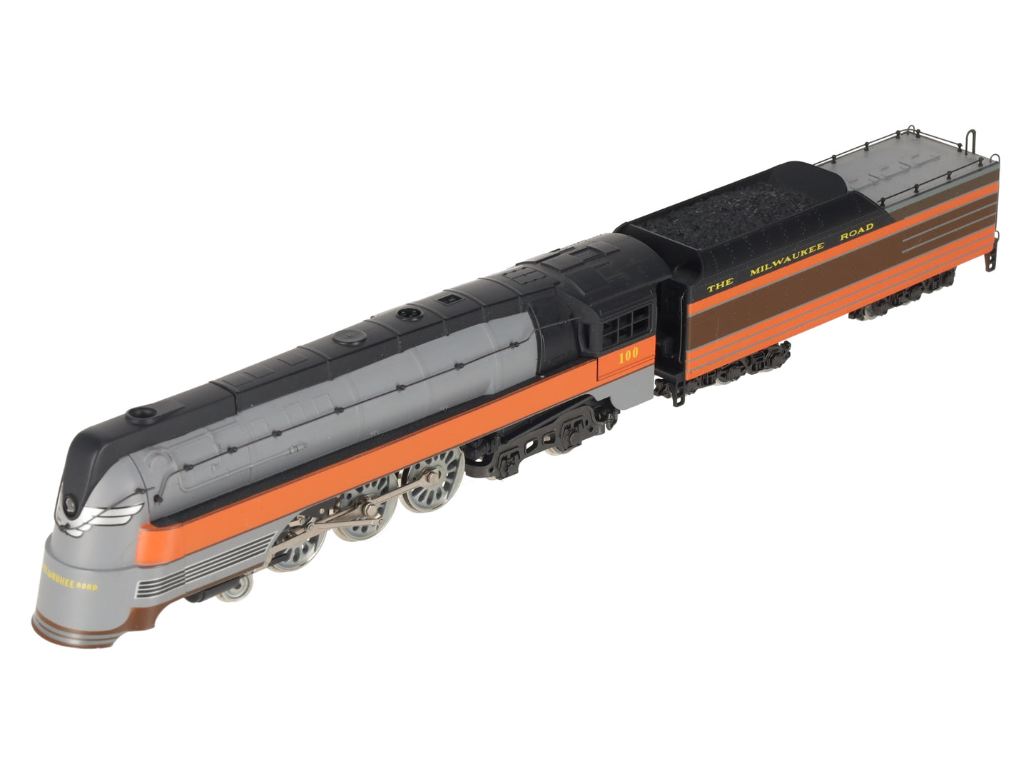 Rivarossi 1580 HO Milwaukee Road 4-6-4 Hudson Steam Locomotive and Tender EX/Box