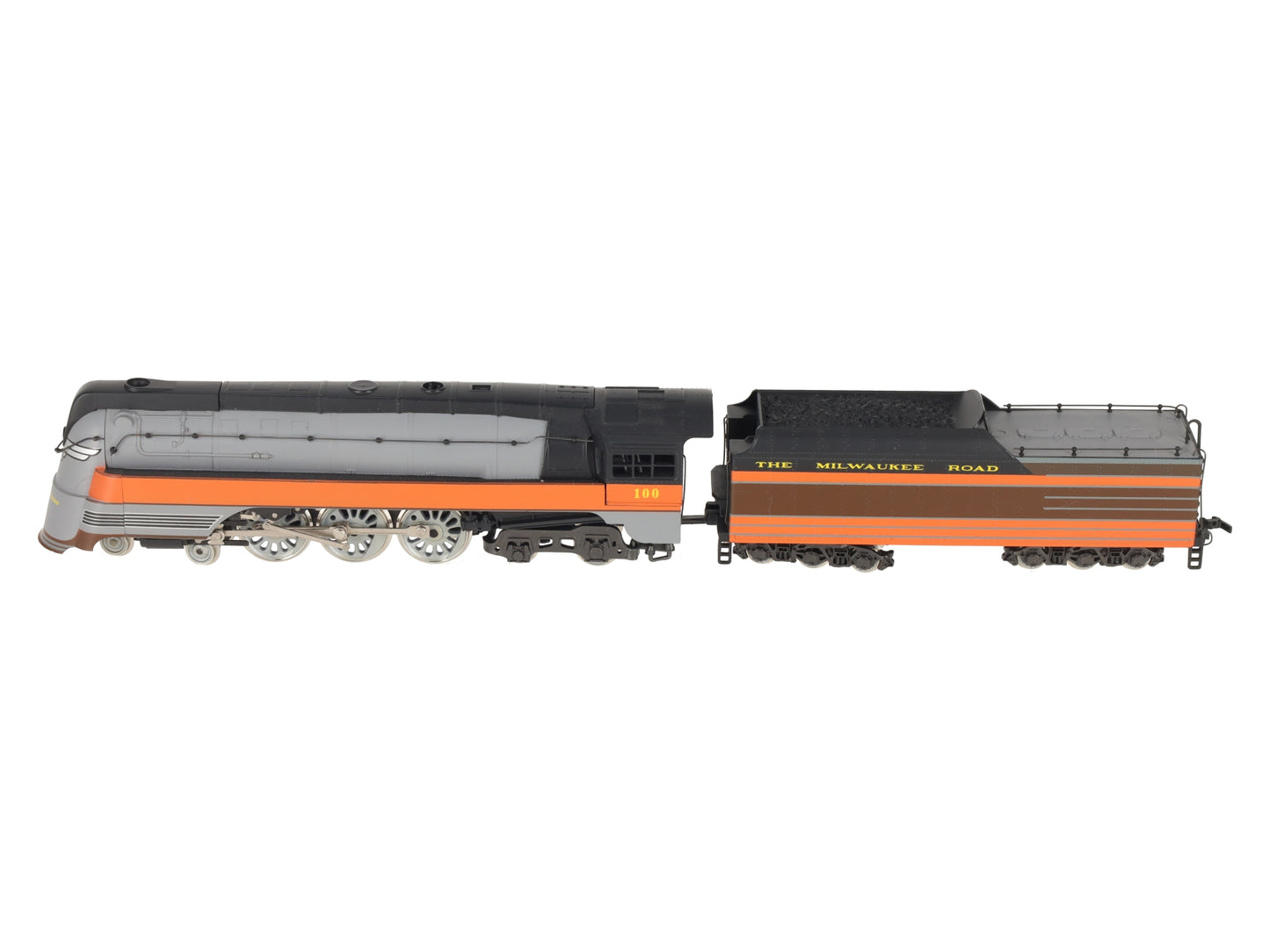 Rivarossi 1580 HO Milwaukee Road 4-6-4 Hudson Steam Locomotive and Tender EX/Box