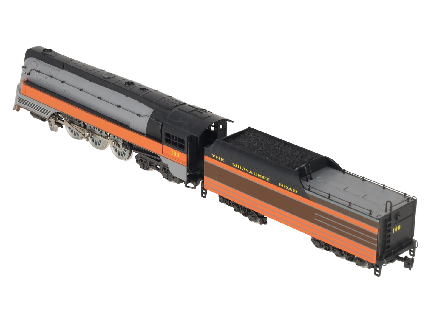 Rivarossi 1580 HO Milwaukee Road 4-6-4 Hudson Steam Locomotive and Tender EX/Box
