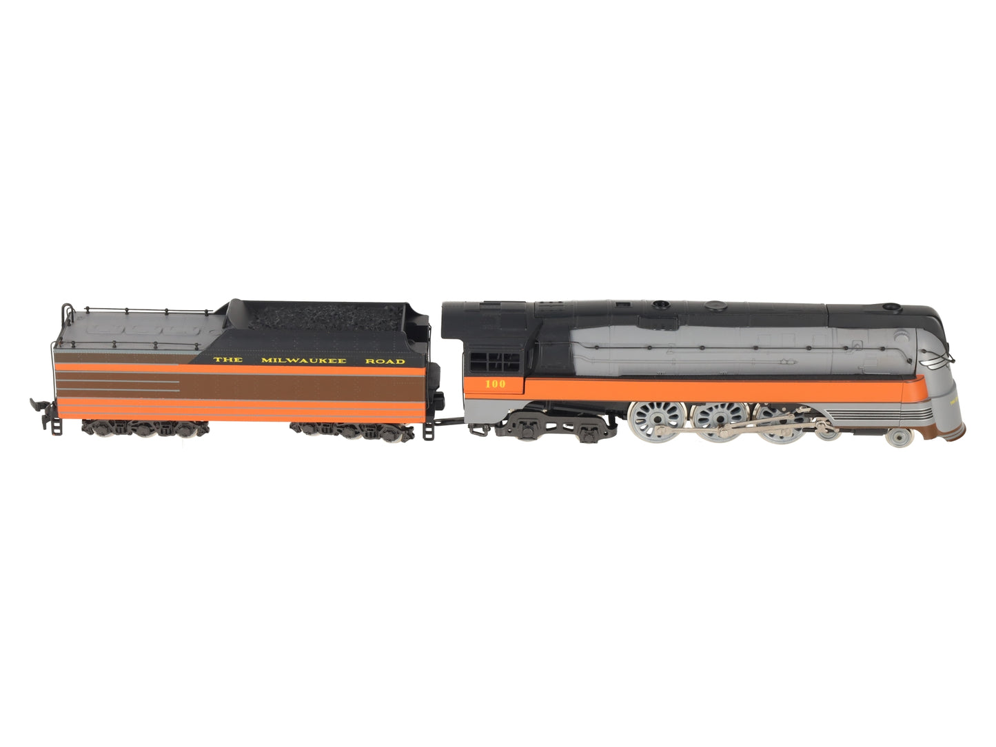 Rivarossi 1580 HO Milwaukee Road 4-6-4 Hudson Steam Locomotive and Tender EX/Box
