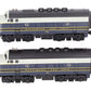 MTH 30-2143-1 O Gauge B&O F-3 AA Diesel Engine Set w/PS1 #951/956 EX/Box
