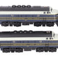 MTH 30-2143-1 O Gauge B&O F-3 AA Diesel Engine Set w/PS1 #951/956 EX/Box
