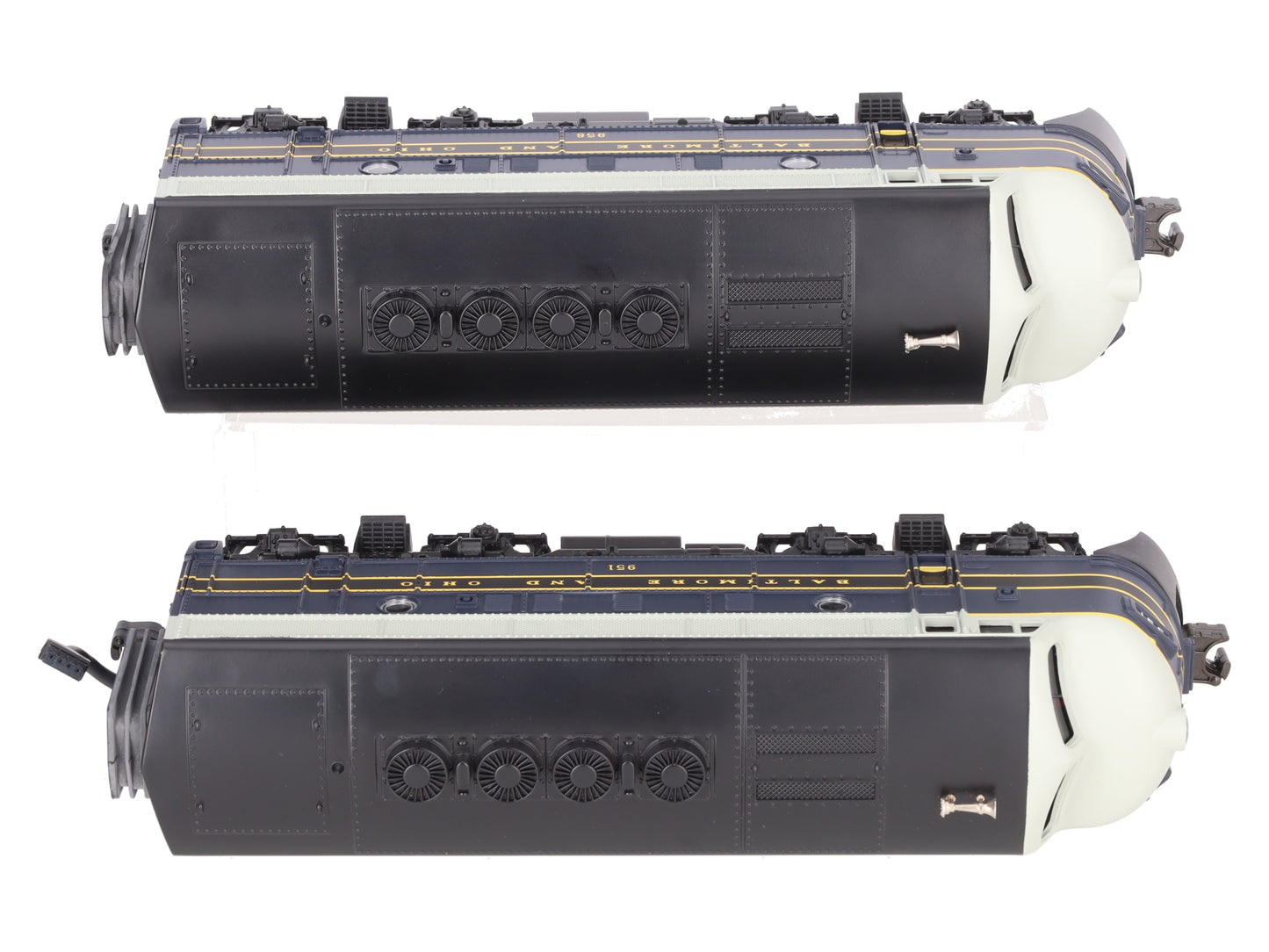MTH 30-2143-1 O Gauge B&O F-3 AA Diesel Engine Set w/PS1 #951/956 EX/Box