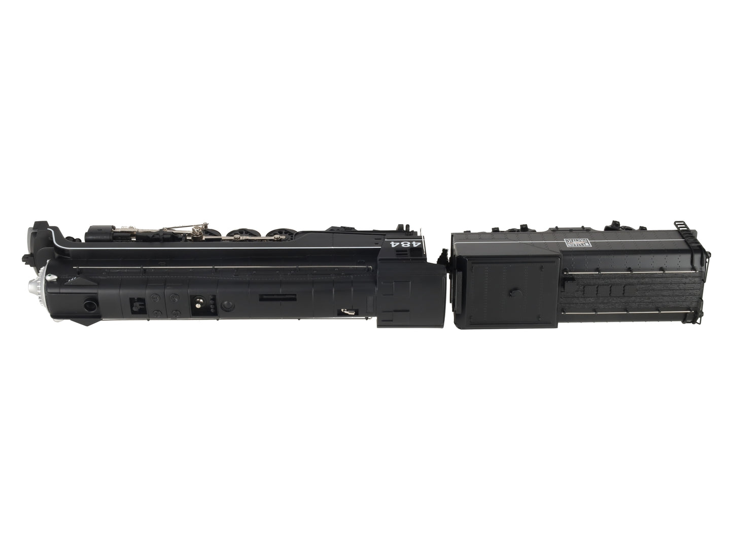 MTH 30-1185-1 O Western Pacific 4-8-4 GS-2 Northern Steam Locomotive #484 w/PS2 EX/Box
