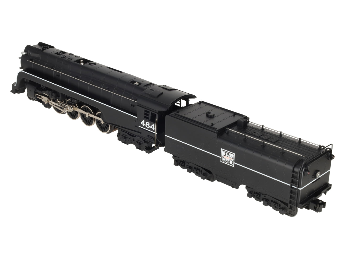 MTH 30-1185-1 O Western Pacific 4-8-4 GS-2 Northern Steam Locomotive #484 w/PS2 EX/Box