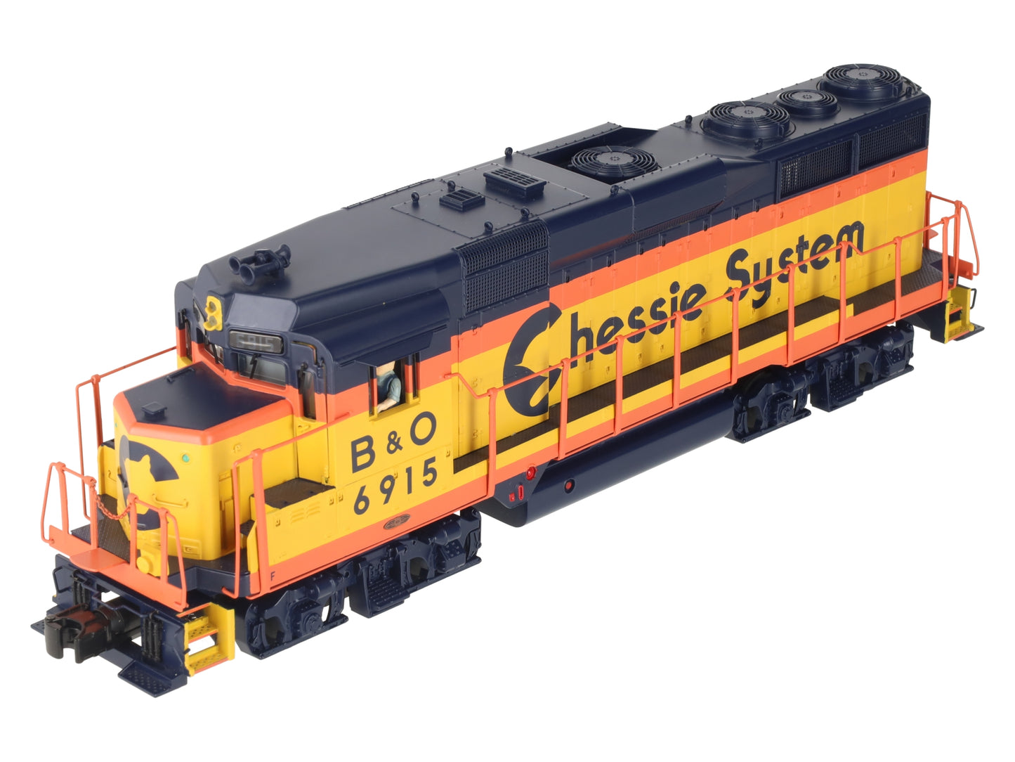 MTH 20-2275-1 O Gauge Chessie Baltimore & Ohio GP-30 Diesel Engine w/PS2.0 #6915 EX/Box