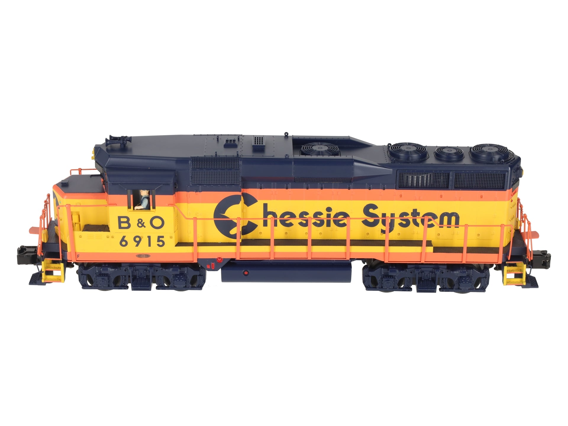 MTH 20-2275-1 O Gauge Chessie Baltimore & Ohio GP-30 Diesel Engine w/PS2.0 #6915 EX/Box